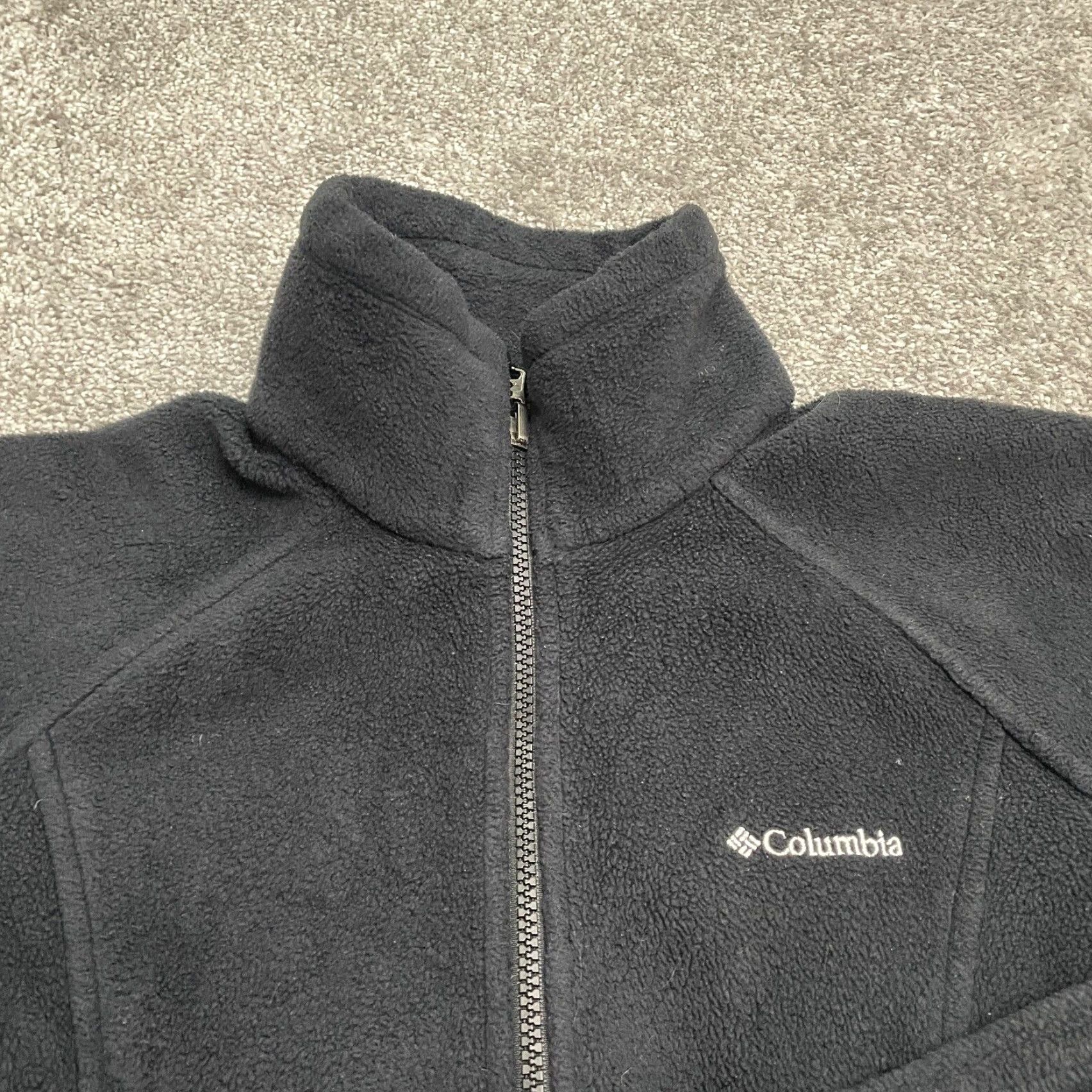Vintage Columbia Interchange Full Zip Fleece Jacket Womens M Black Jacket Women Regular Size M / US 6-8 / IT 42-44 - 3 Thumbnail