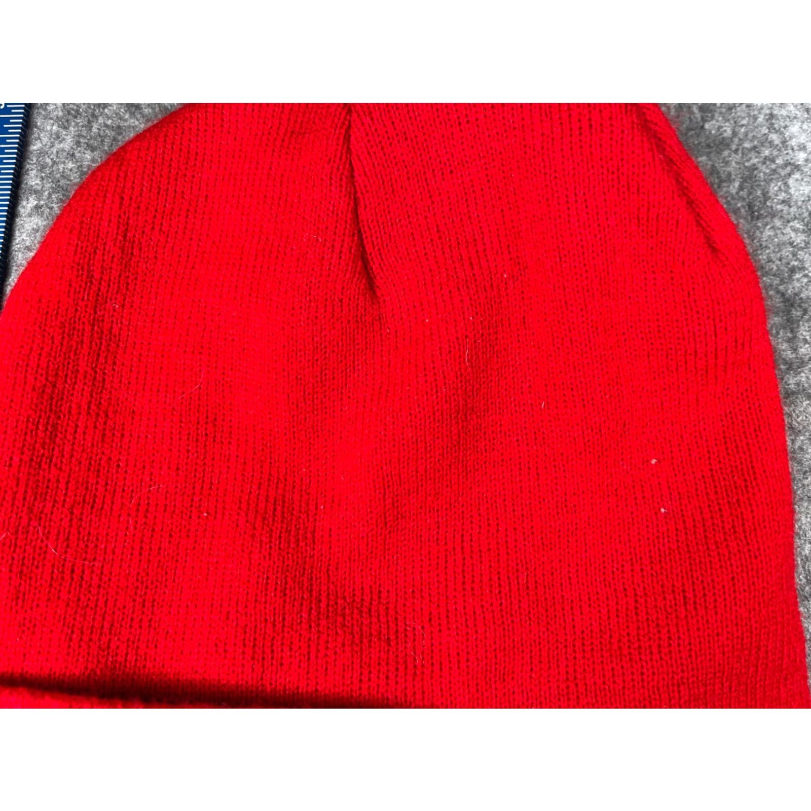 Vintage Roughneck LED Beanie Hat Adult One Size Red Knit Toque Rechargeable USB Light Camping Hunting Logo 9009 Size ONE SIZE - 3 Thumbnail