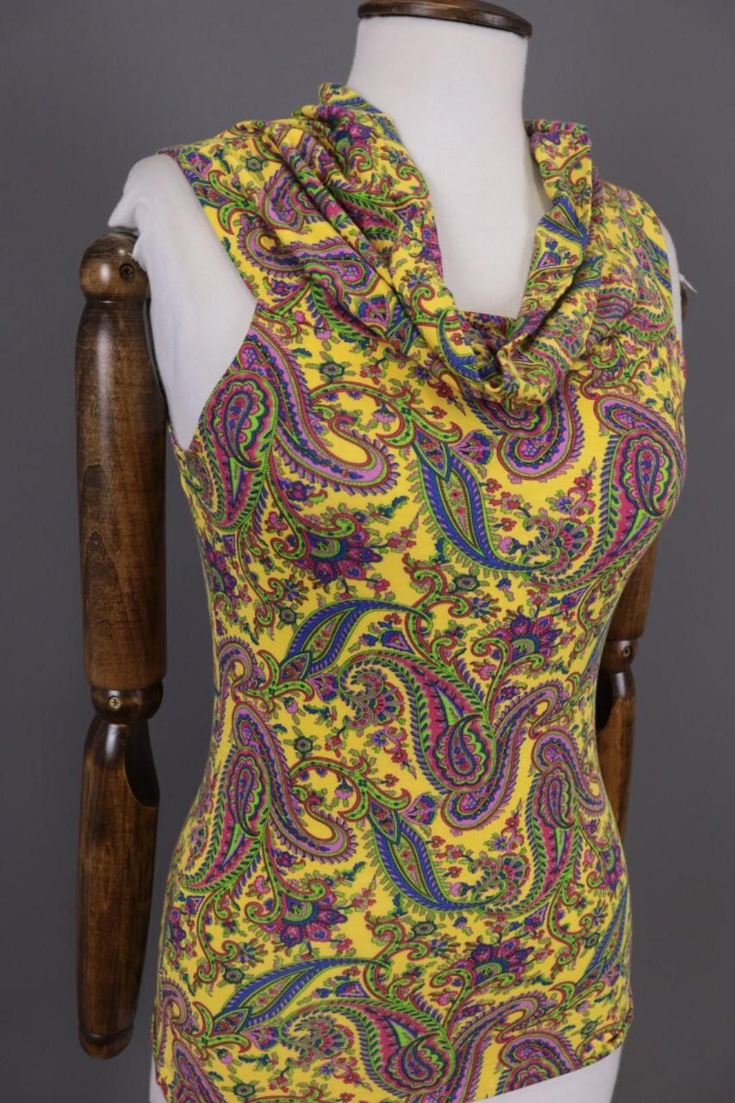 Lauren Ralph Lauren Lauren Ralph Lauren Multicolor Paisley Shirt Size XS Size XS / US 0-2 / IT 36-38 - 4 Thumbnail