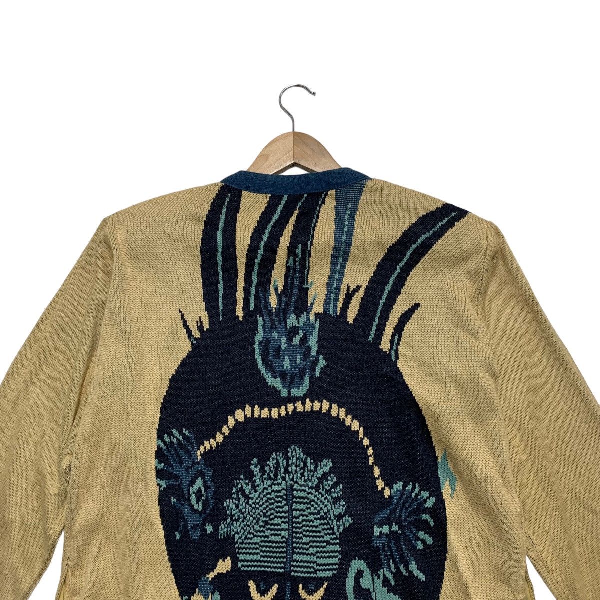 Japanese Brand Nina Guy Buttonless Cardigan Jacket Size US M / EU 48-50 / 2 - 3 Thumbnail
