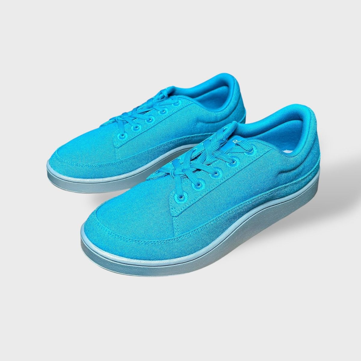 Allbirds Allbirds Men’s Canvas Pacer Teal Blue Grey Sneakers Sz 10 Size US 10 / EU 43 - 2 Thumbnail