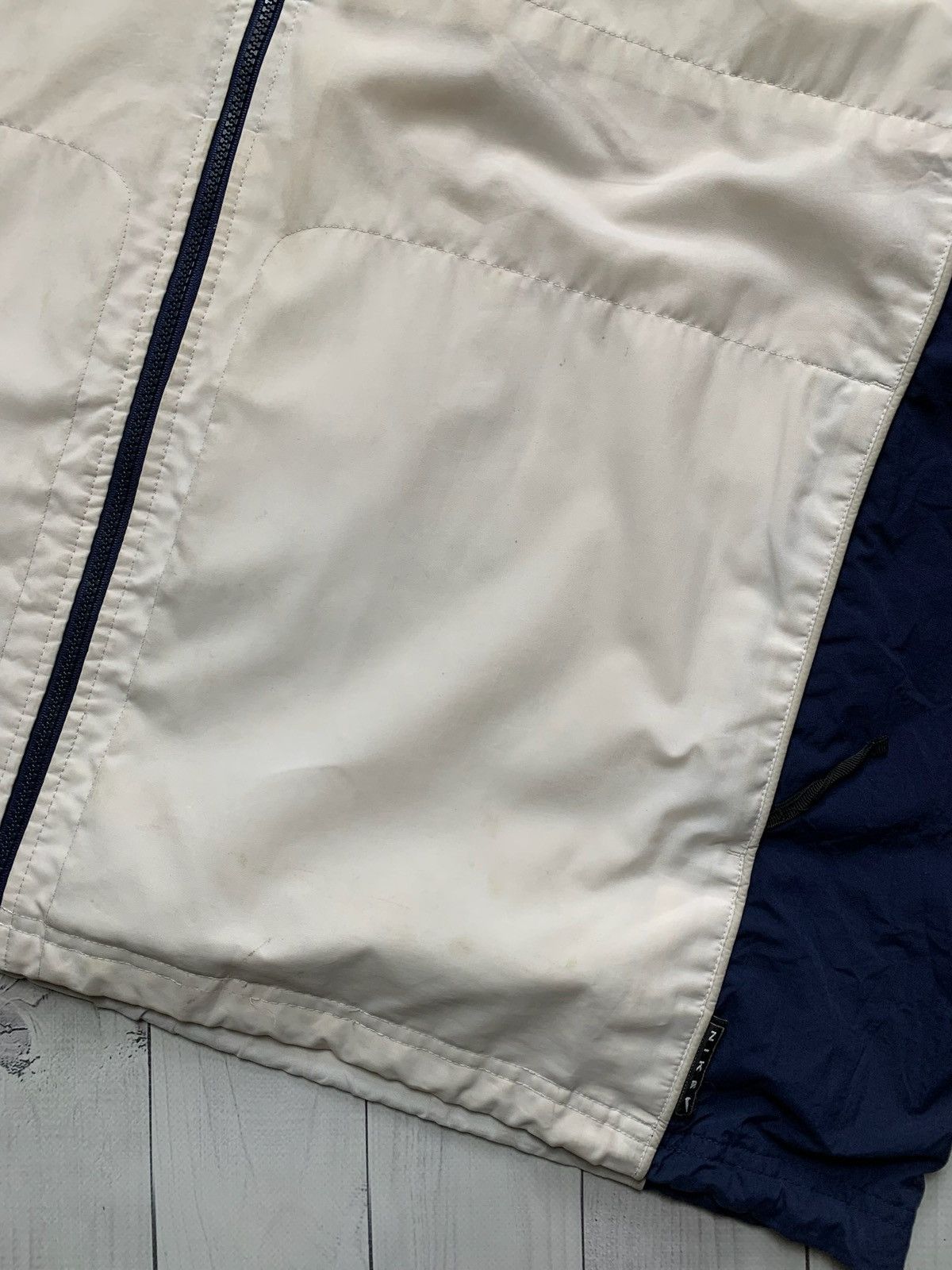 Nike × Vintage Vintage Nike jacket size XXl logo swoosh drill Size US XXL / EU 58 / 5 - 8 Thumbnail