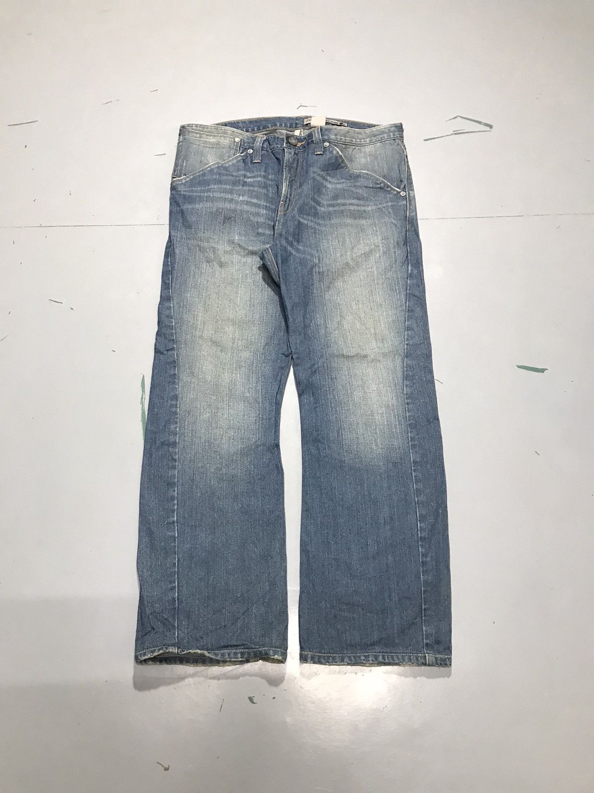 Levi's Vintage Levi’s engineer jeans 1999 denim Size US 36 / EU 52 - 1 Thumbnail