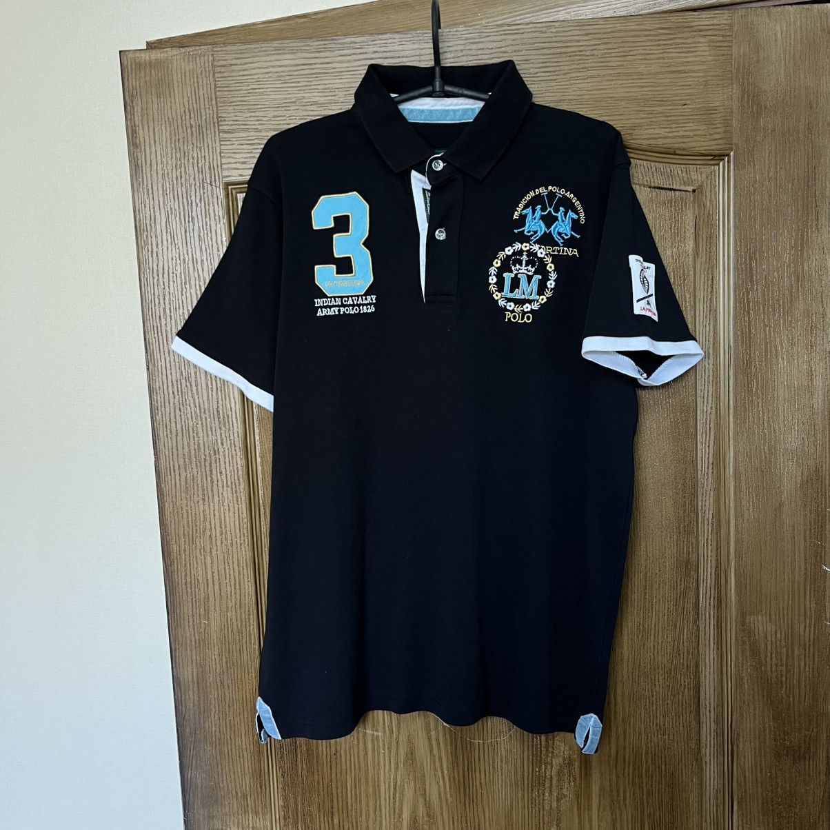 La Martina Vintage La Martina Polo t shirt Size US XL / EU 56 / 4 - 1 Thumbnail