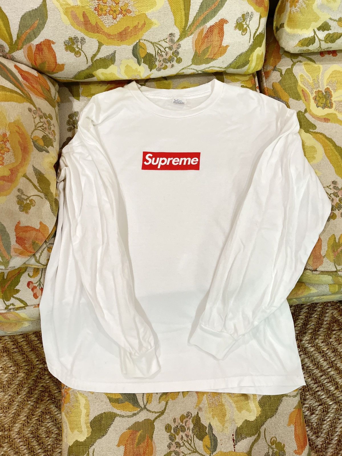Supreme Supreme Box Logo Red on White SS20 Size US M / EU 48-50 / 2 - 8 Thumbnail