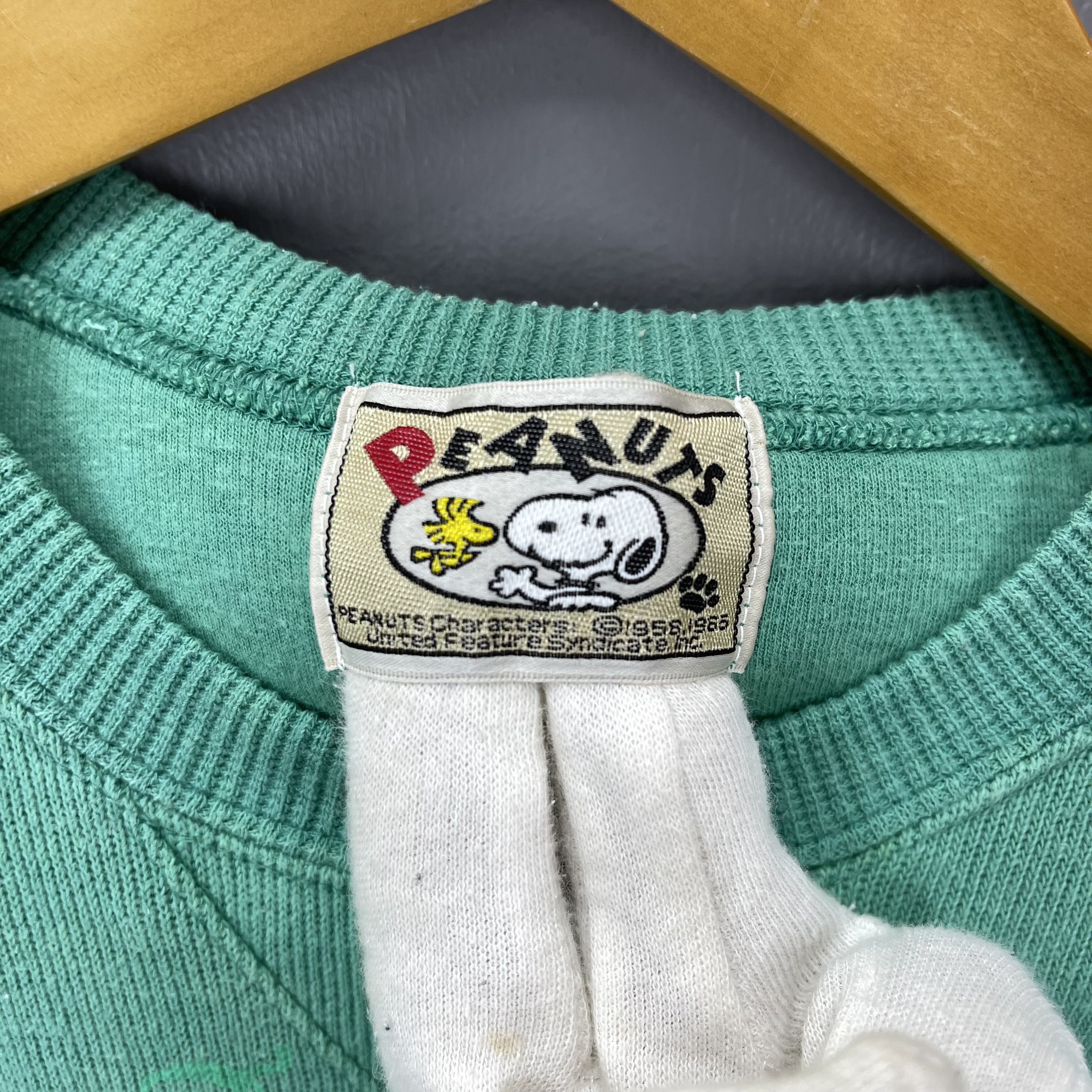 Peanuts Vintage CHARLIE BROWN Crew Neck Sweatshirt #1422/AX Size US M / EU 48-50 / 2 - 8 Thumbnail