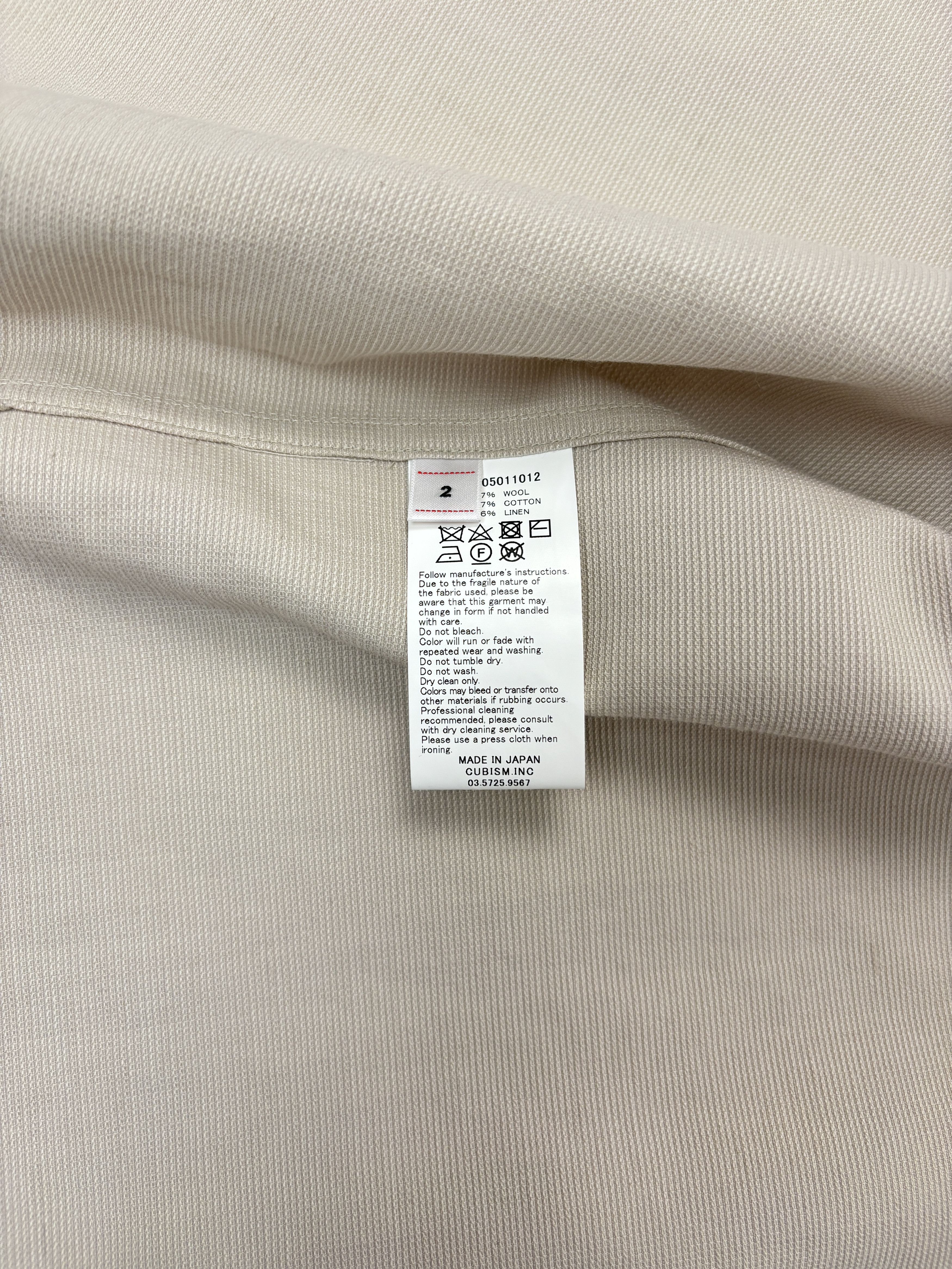 Visvim Visvim Dugout Shirt L/S (W/L Pique) Size US M / EU 48-50 / 2 - 8 Thumbnail