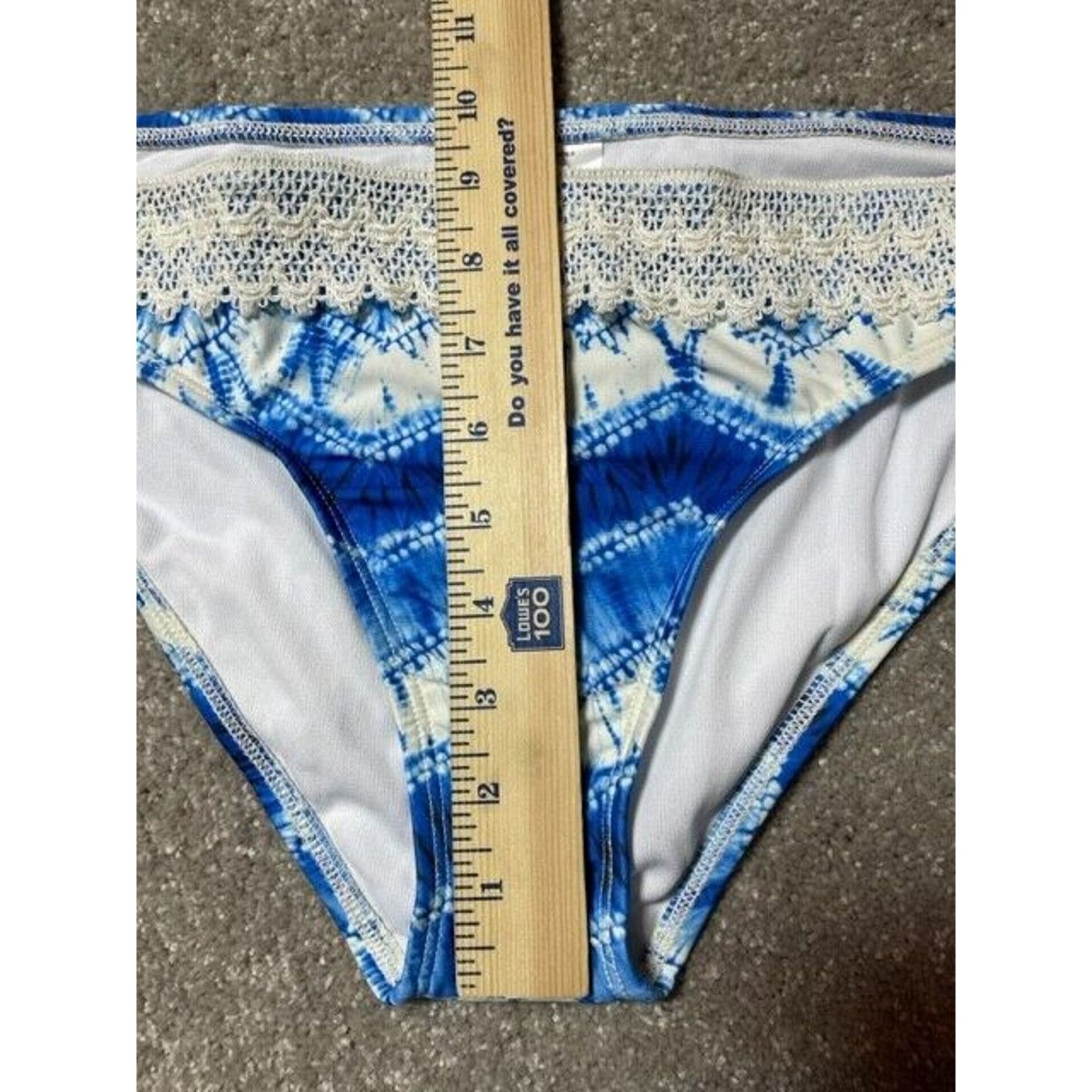 Other Eco Swim by Aqua Green Bikini Swim Bottom Womens 12 Zig Zag Size XL / US 12-14 / IT 48-50 - 5 Thumbnail