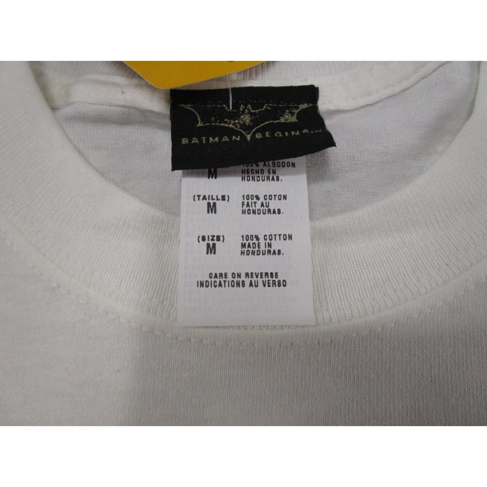 NASCAR NASCAR Batman Begins 400 Race Day 2006 Y2K Racing Promo Shirt Size M NEW Read Shirt Men White Batman Logo Crew Neck Short Sleeve Cotton Knit Vintage? Size US M / EU 48-50 / 2 - 4 Thumbnail