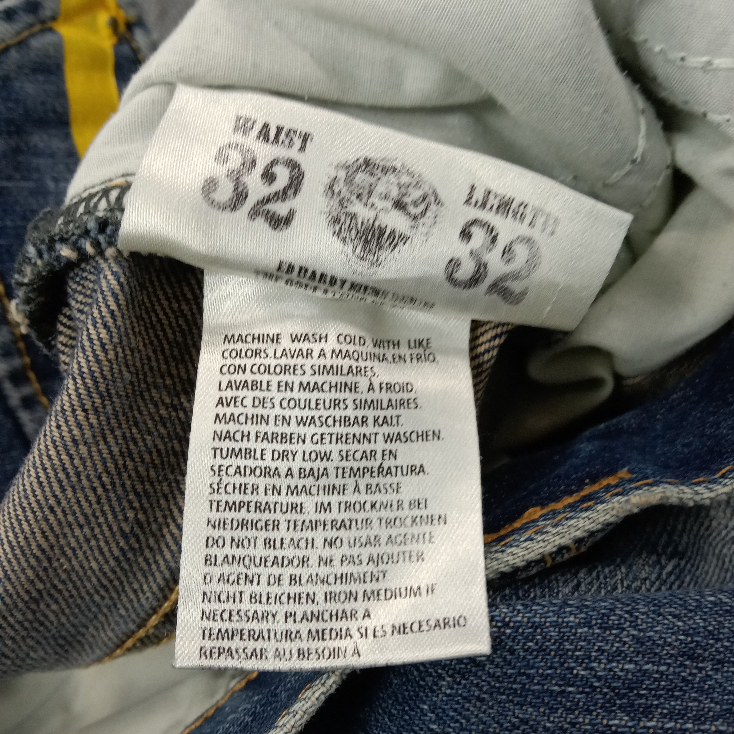 Ed Hardy Ed Hardy by Christian Audiger American Custom Jeans C228N2 Size US 32 / EU 48 - 15 Thumbnail