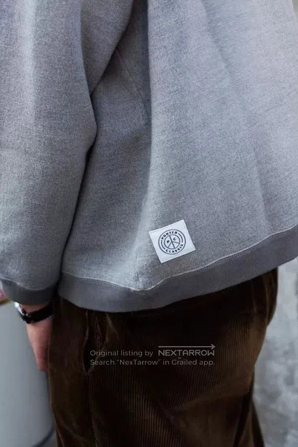 Porter Classic Gray Wool Turtleneck Sweatshirt. Size US XL / EU 56 / 4 - 8 Thumbnail