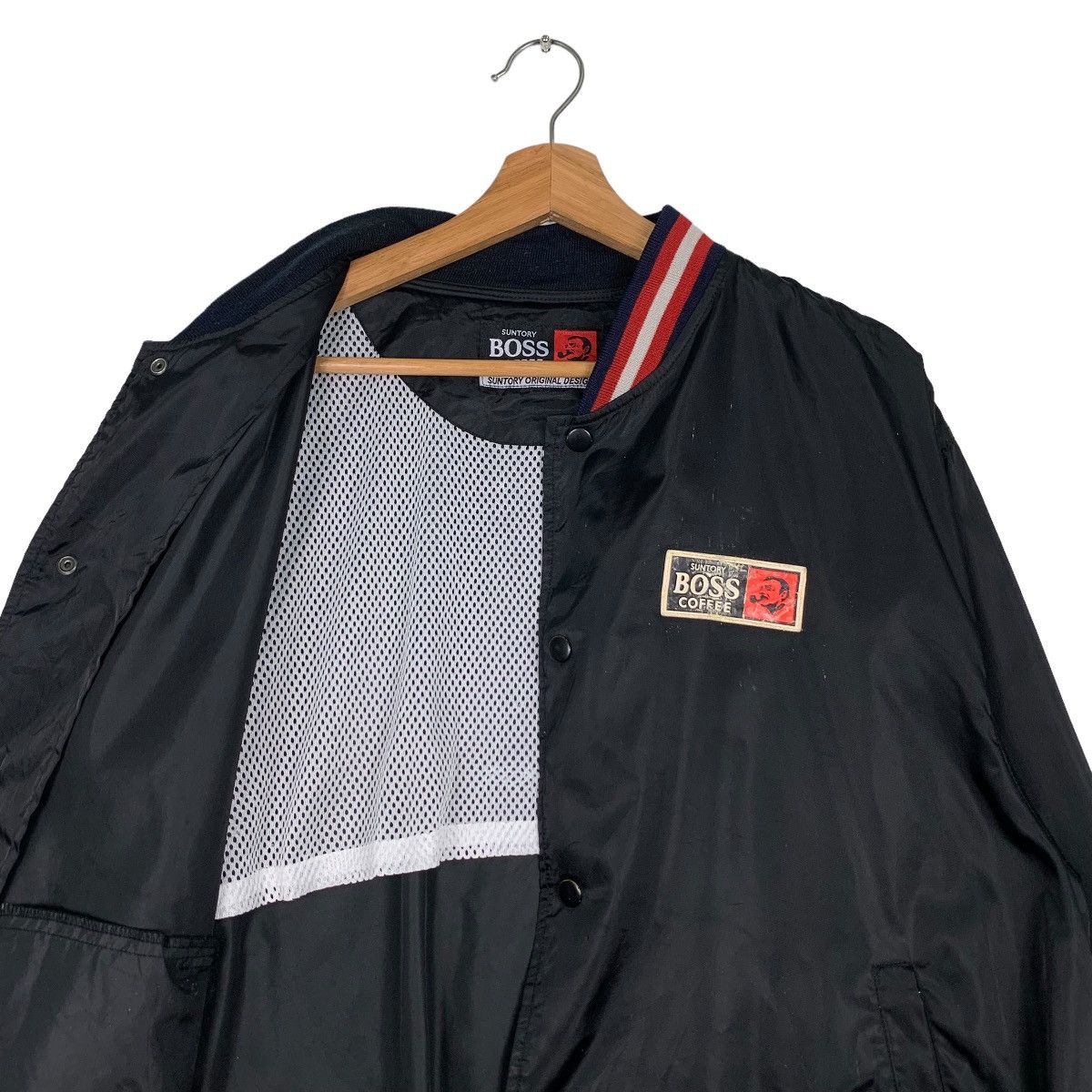 Japanese Brand SUNTORY BOSS COFFEE Coach Jacket #0283-C13 Size US L / EU 52-54 / 3 - 11 Thumbnail