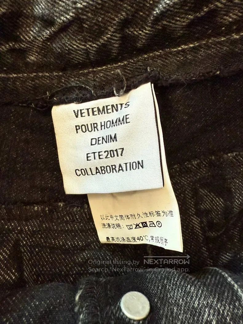 Vetements Vetements Levis Patchwork Denim Jeans. Size US 32 / EU 48 - 5 Thumbnail