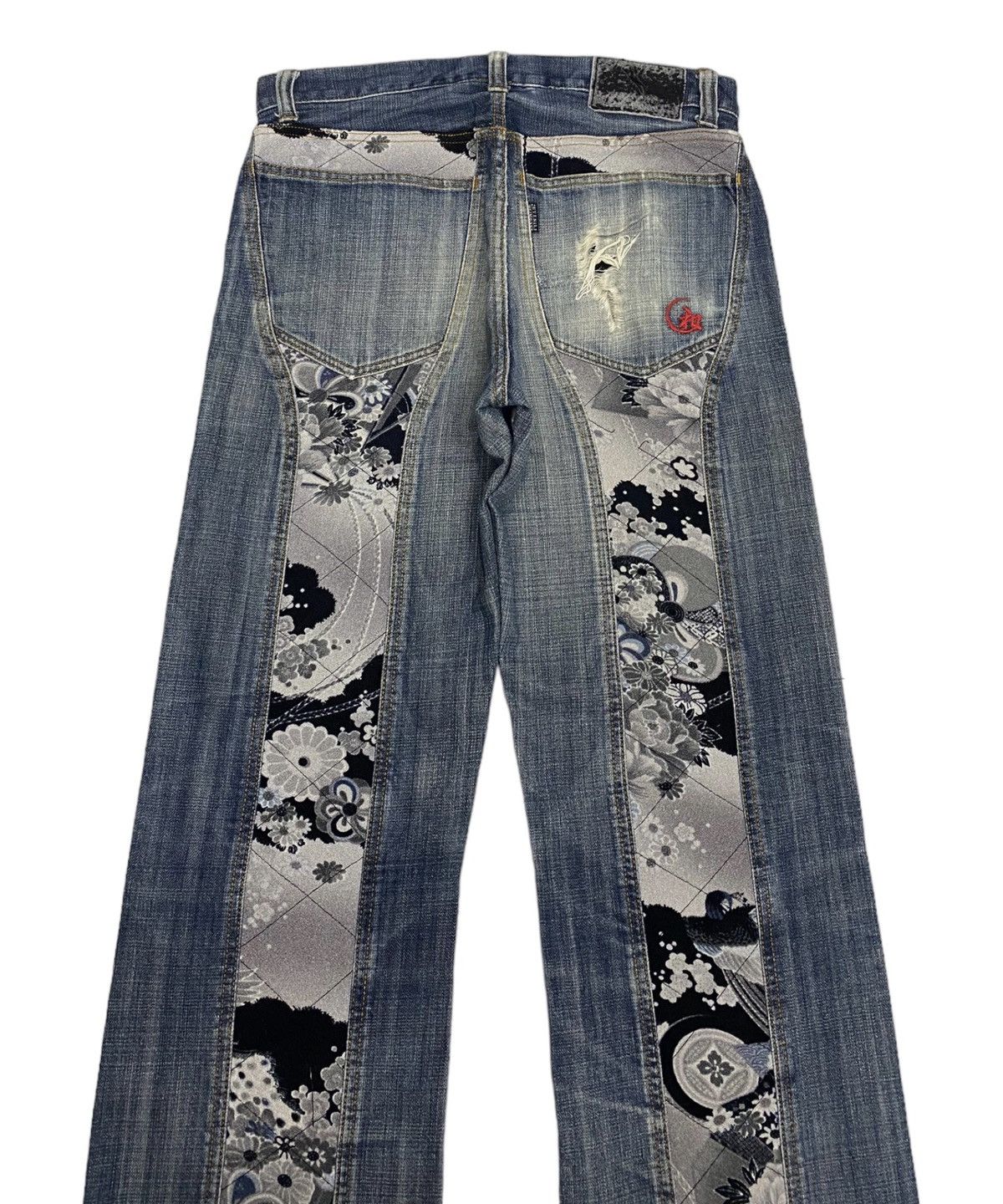If Six Was Nine JUVENILE DELINQUENT JAPANESE AVANT GARDE DENIM JEAN Size US 31 - 3 Thumbnail
