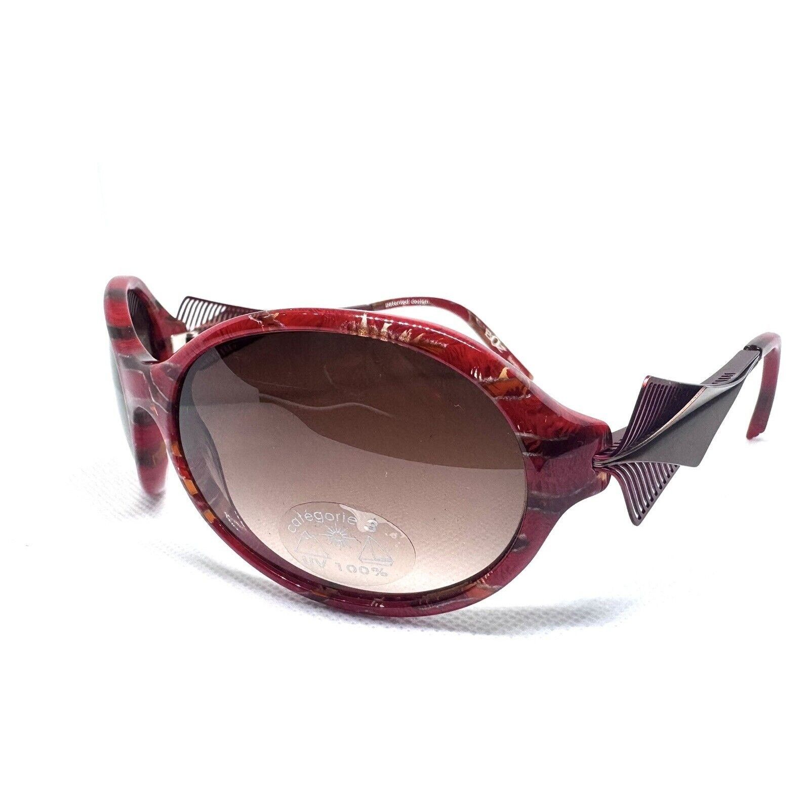 J.F. REY BOZ NEW DAY OVERSIZE OVAL 3292 60 19 128 SUNGLASSES RED Size ONE SIZE - 2 Thumbnail