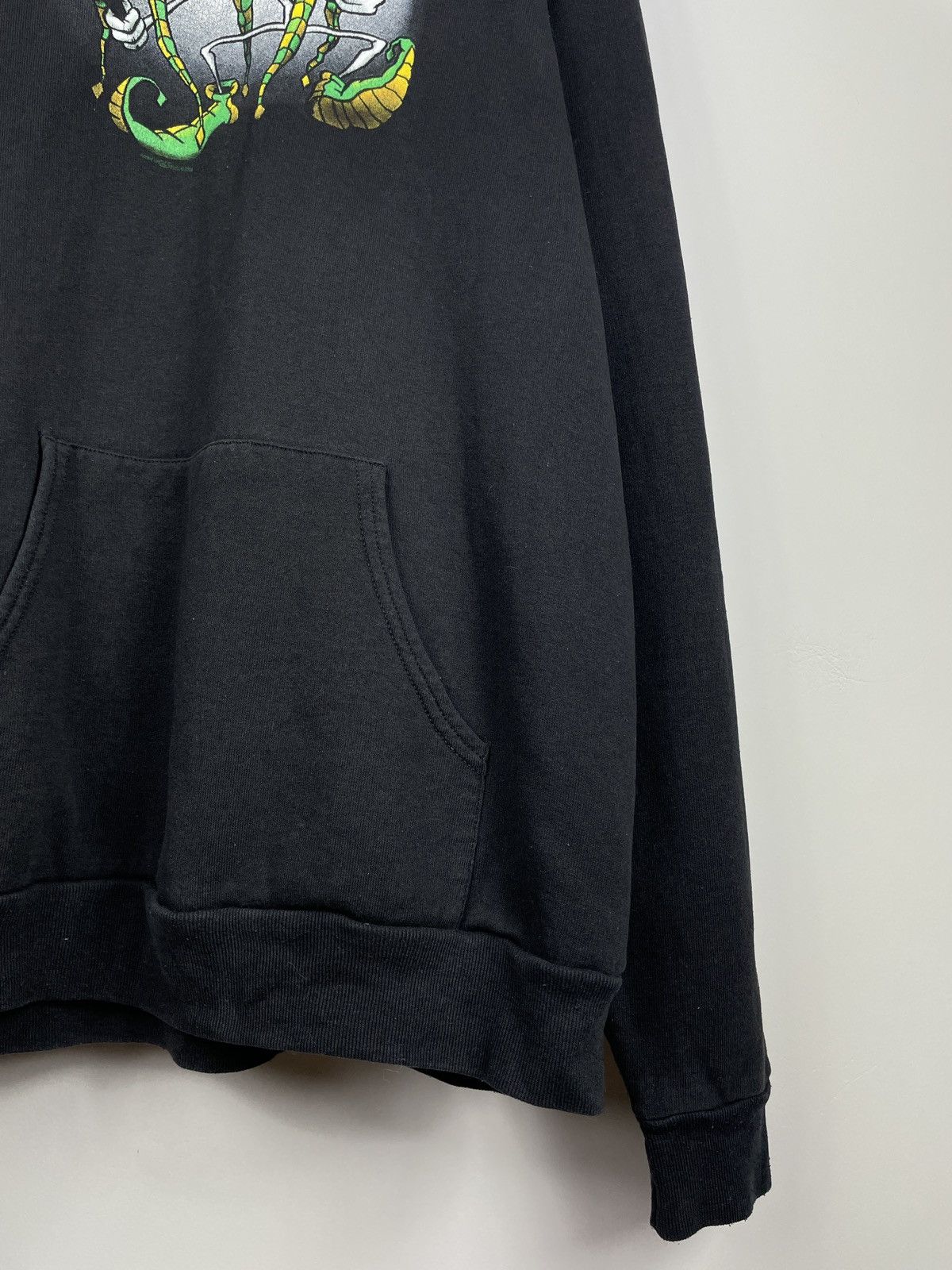 Rap Tees × Vintage Vintage 00s Alien Screen Stars Distressed Hoodie Y2K Size US XL / EU 56 / 4 - 4 Thumbnail