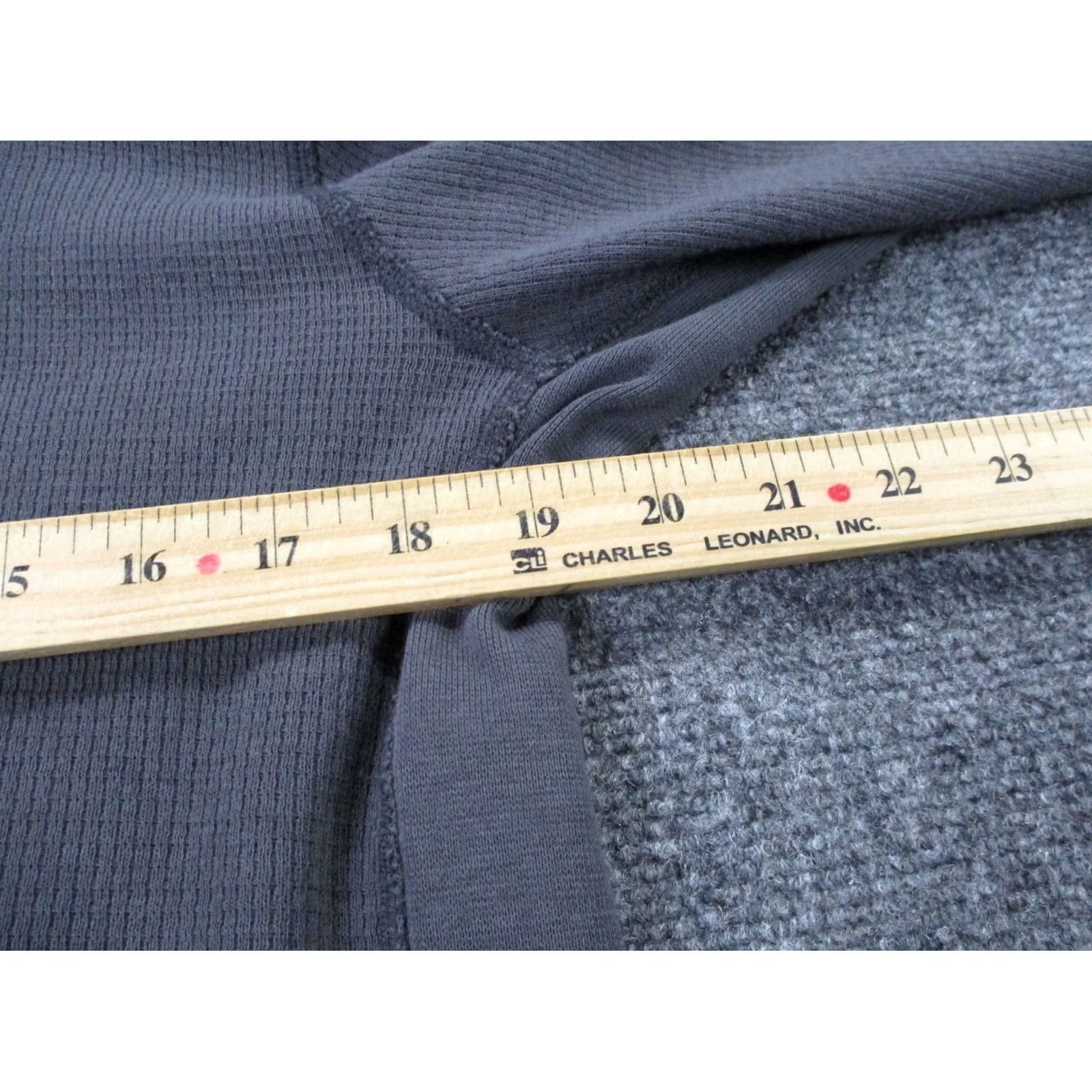 Rag & Bone rag & bone Hoodie Womens L Gray Logo Preppy Thermal Pullover Sweatshirt Casual Knit Crew Neck Long Sleeve Size L / US 10 / IT 46 - 6 Thumbnail