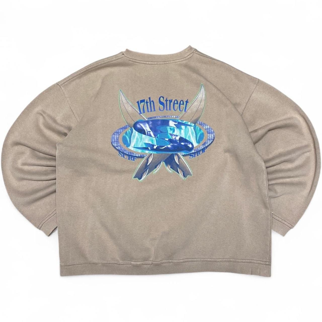 Other Vintage 17th street surf shop beige crewneck sweatshirt Size US L / EU 52-54 / 3 - 2 Thumbnail