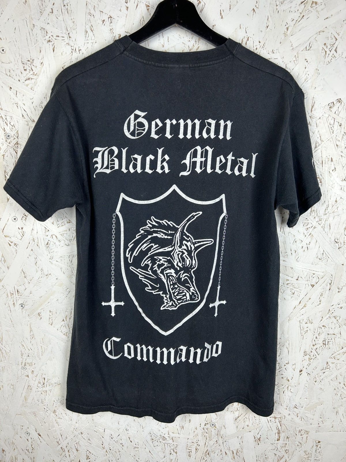 Band Tees Vintage Nargaroth Black Metal Ist Krieg Band T-Shirt Black M Size US M / EU 48-50 / 2 - 5 Thumbnail
