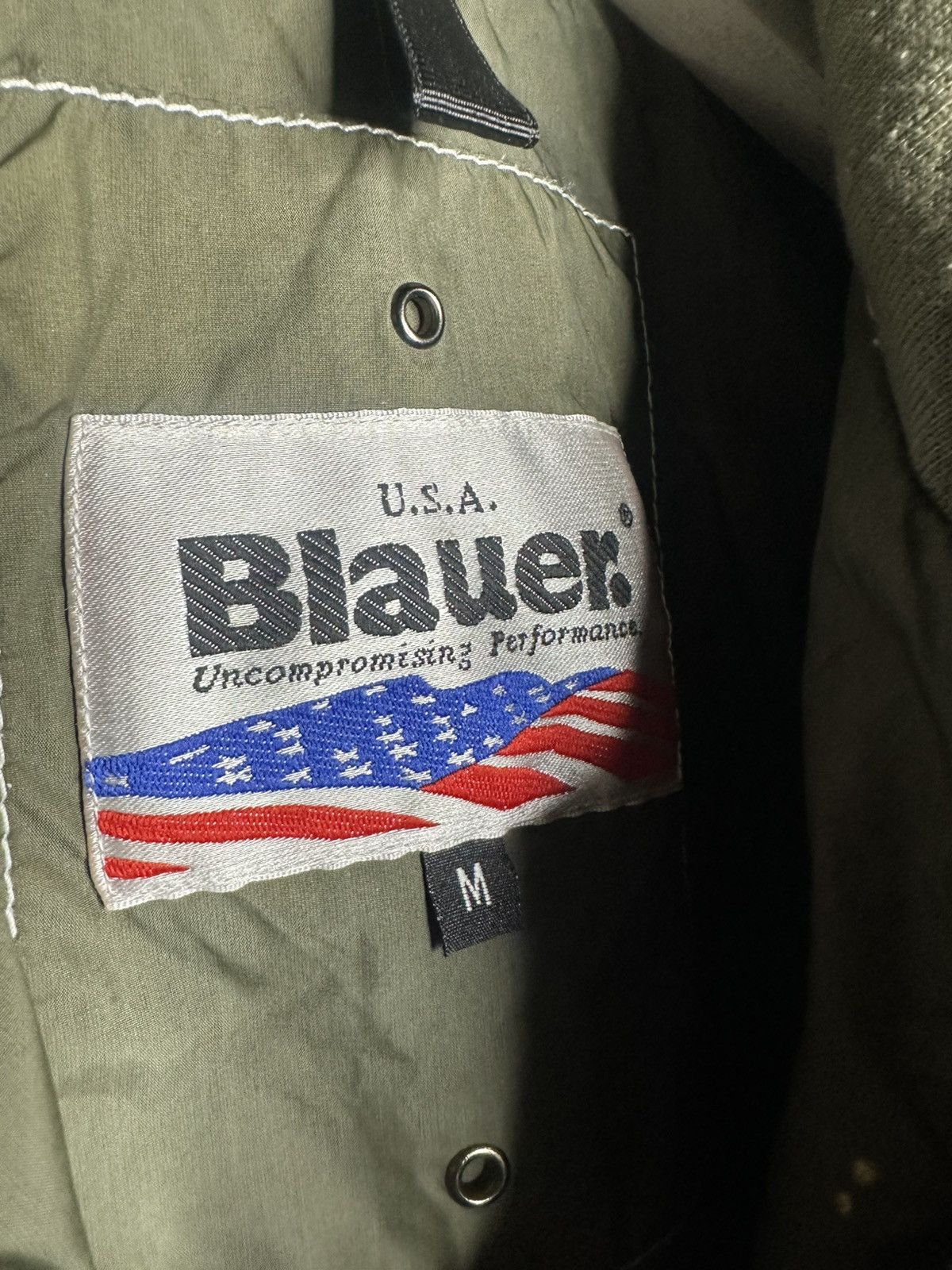 Other Blauer USA Biker Jacket Gradient Zip Up Women’s Size M Size M / US 6-8 / IT 42-44 - 3 Thumbnail