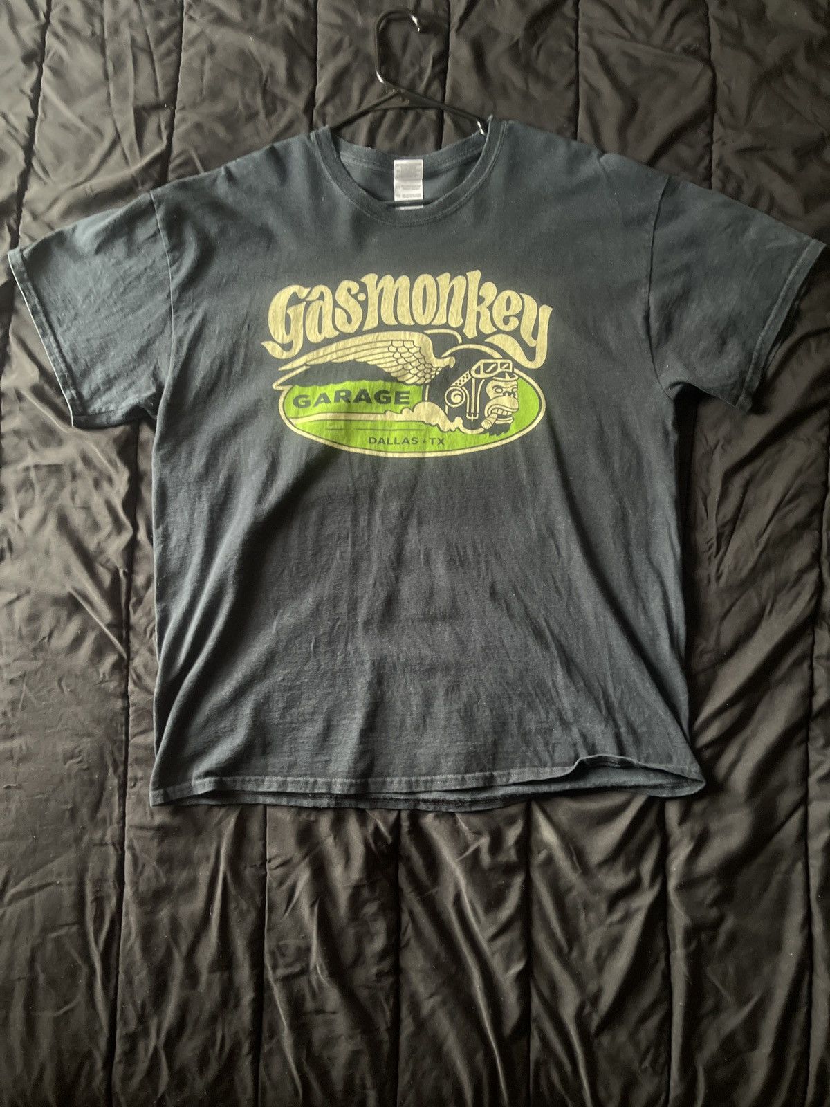 Gildan × Vintage Gas Monkey T-Shirt Size US XL / EU 56 / 4 - 1 Thumbnail