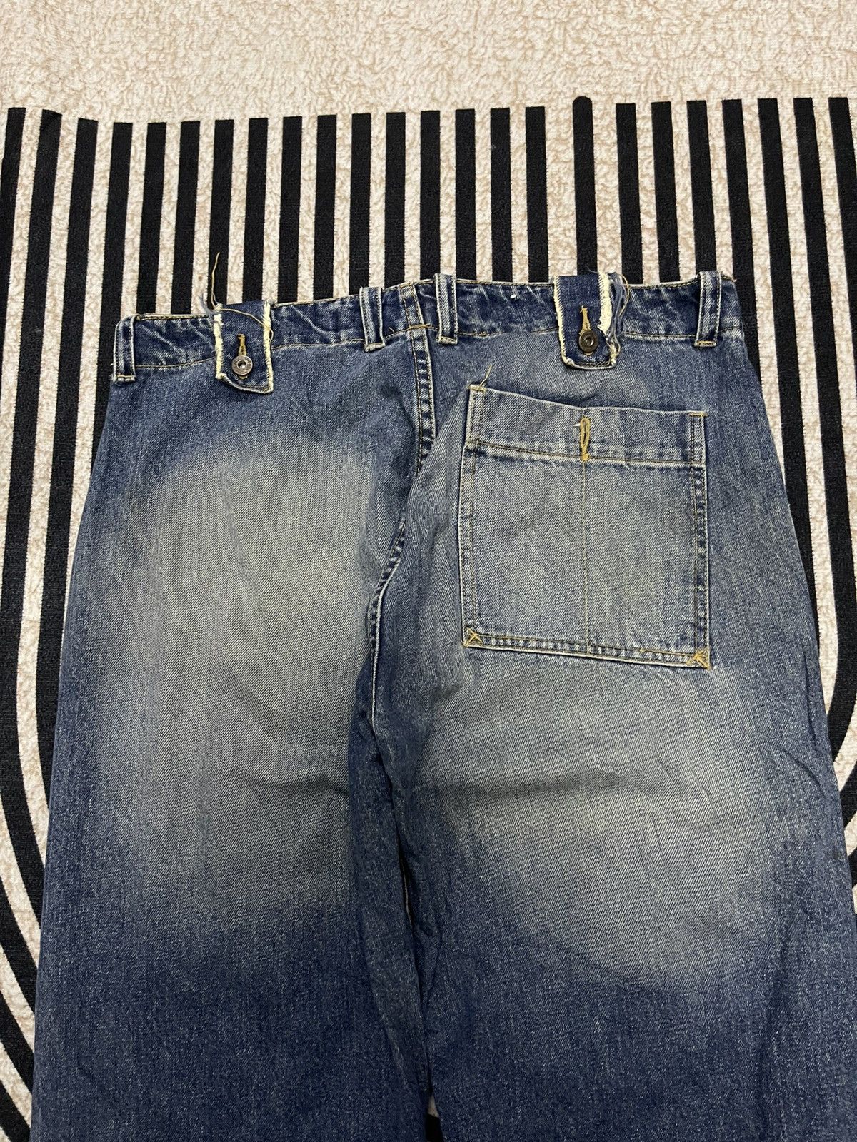 Diesel 90s DIESEL BUSH BAGGY JEANS SINGLE POCKET BACK RARE Size US 33 - 19 Thumbnail