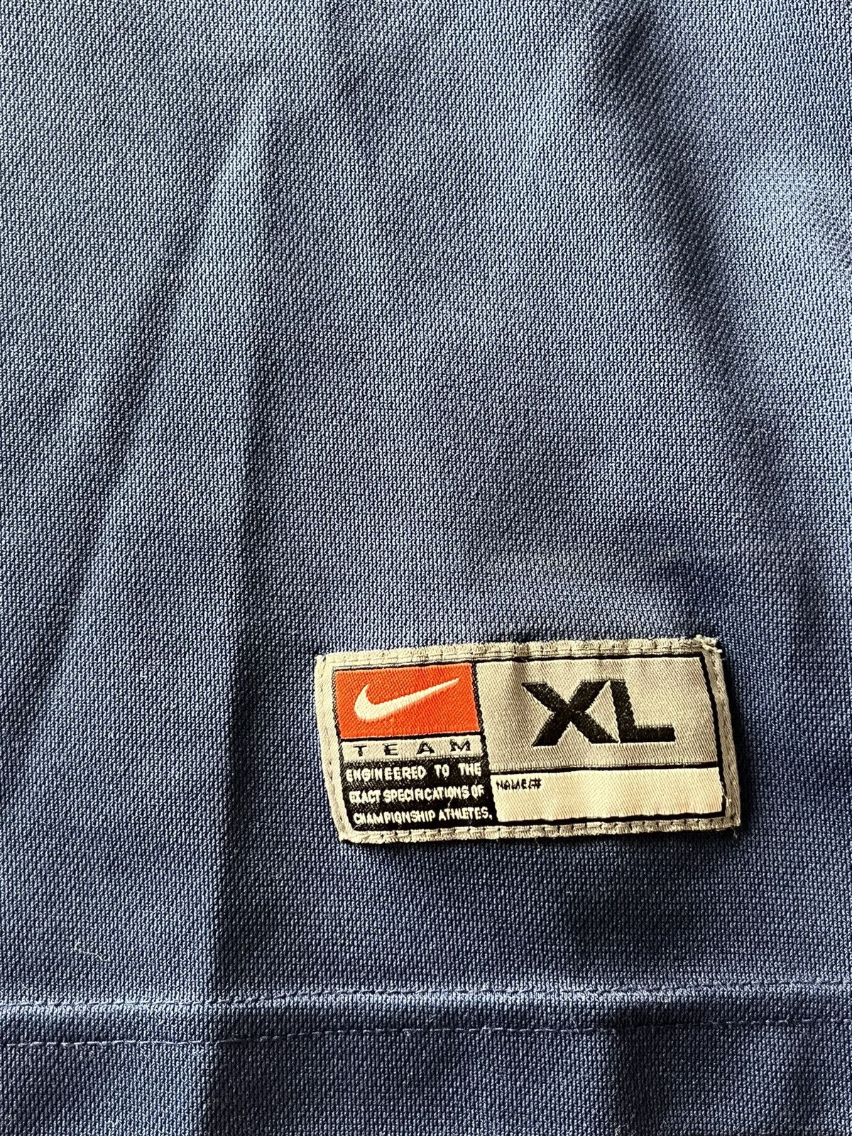 Nike × Vintage Vintage Nike team t-shirt Y2K Shoosh drill Size US M / EU 48-50 / 2 - 2 Thumbnail