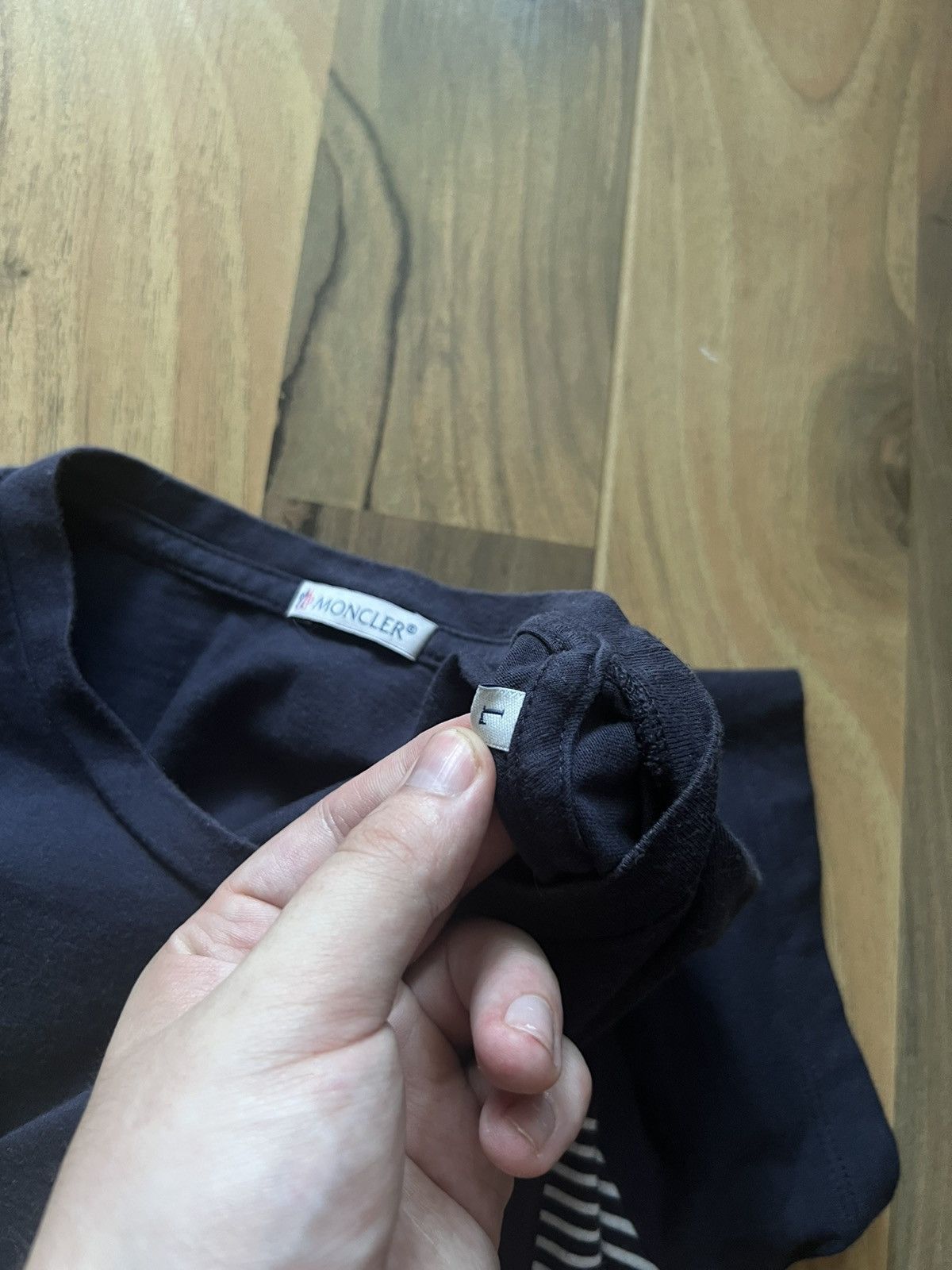 Moncler Moncler tee pocket polo short Size US L / EU 52-54 / 3 - 8 Thumbnail