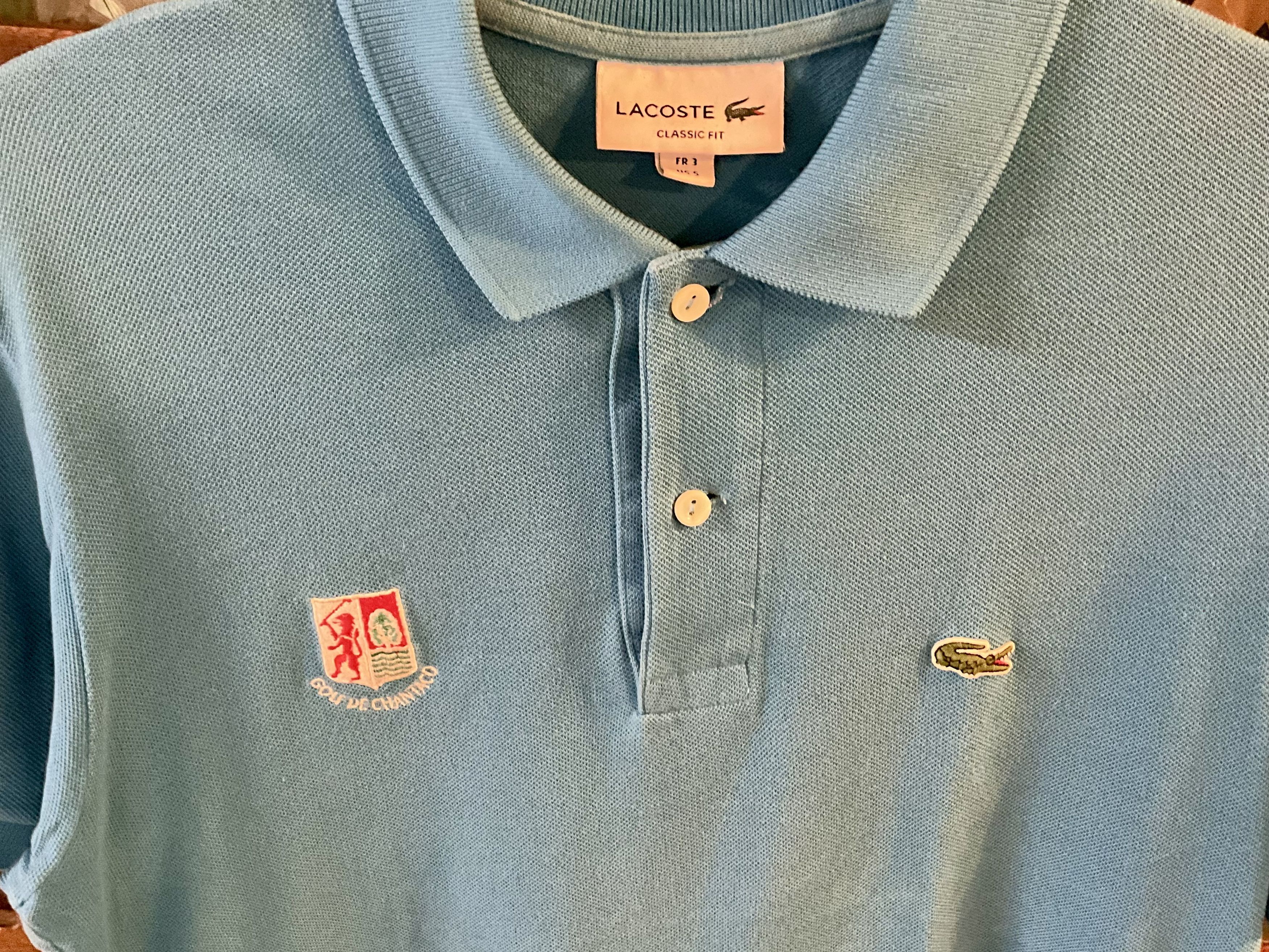 Lacoste Lacoste Polo w/ Golf de Chantaco Crest – Excellent Cond Size US S / EU 44-46 / 1 - 8 Thumbnail
