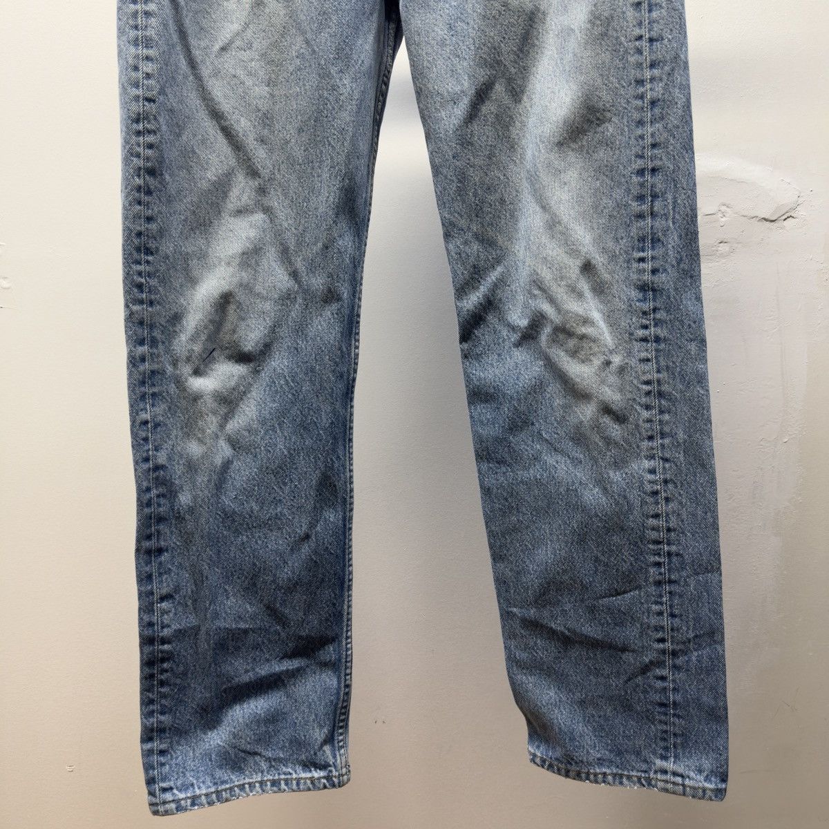 Levi's Vintage 80s Levi's 501 Jeans Faded Wash ERD Grunge Chrome Size US 34 / EU 50 - 10 Thumbnail