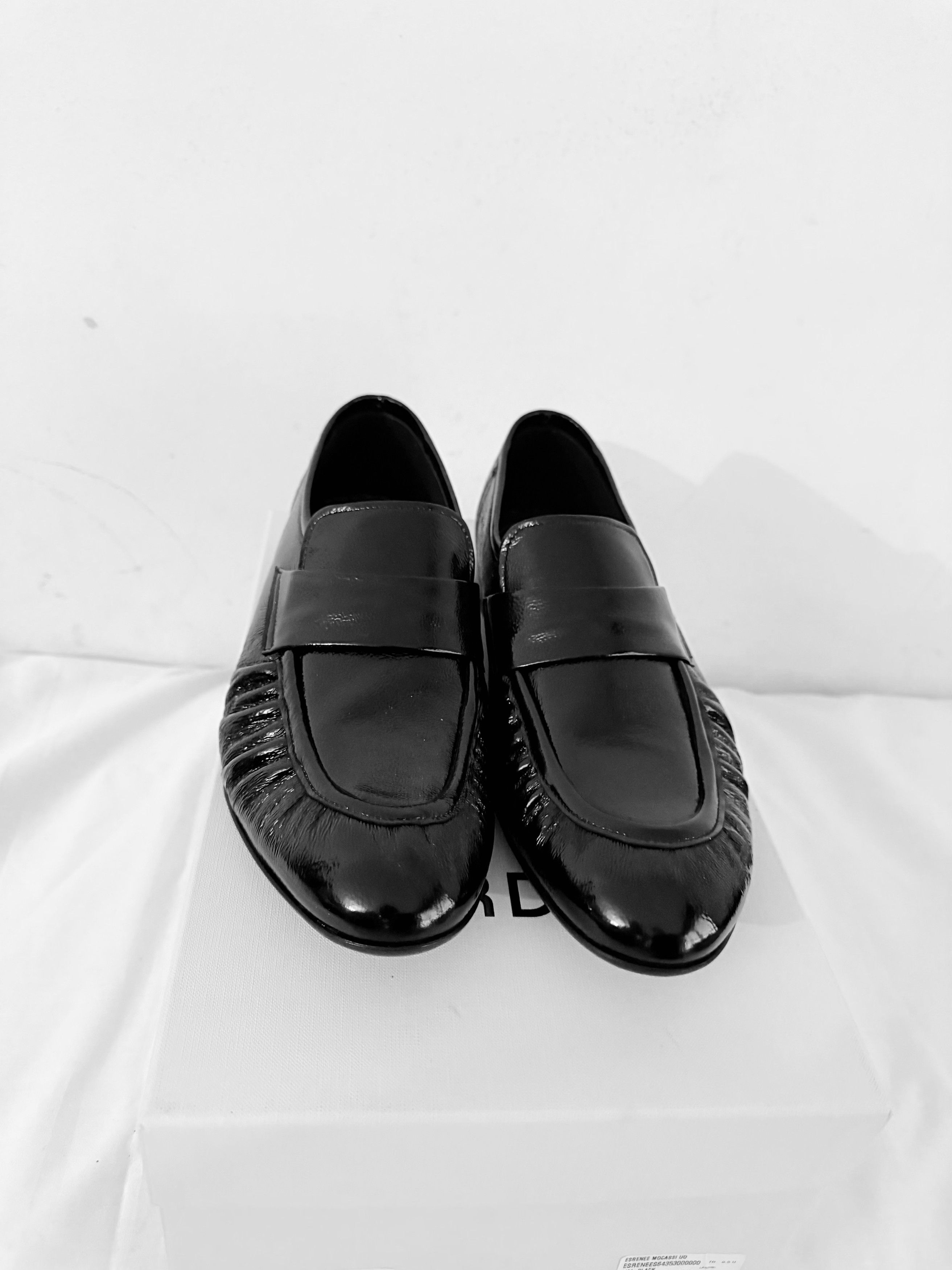 Lidfort Textured Lacquered Calfskin Mocassin Size US 9.5 / EU 42-43 - 3 Thumbnail