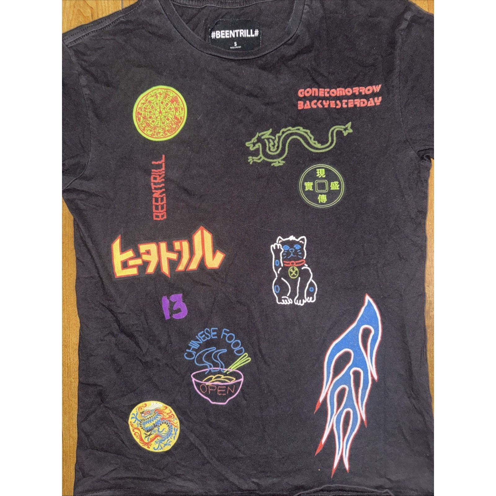 Been Trill Been Trill Graphic T-Shirt Black S 19x26 Streetwear Size US S / EU 44-46 / 1 - 2 Thumbnail