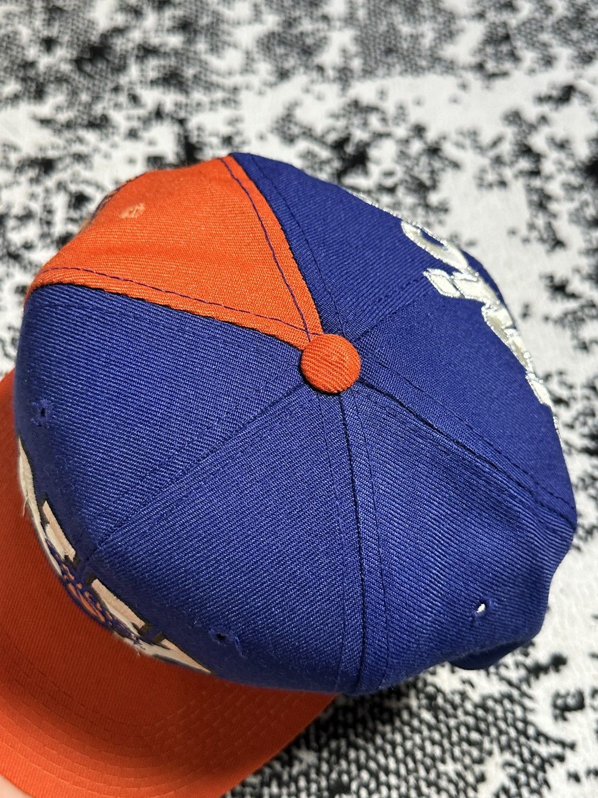 Sports Specialties Vintage 90s NBA New York Knicks Backscrip Hat Size ONE SIZE - 4 Thumbnail