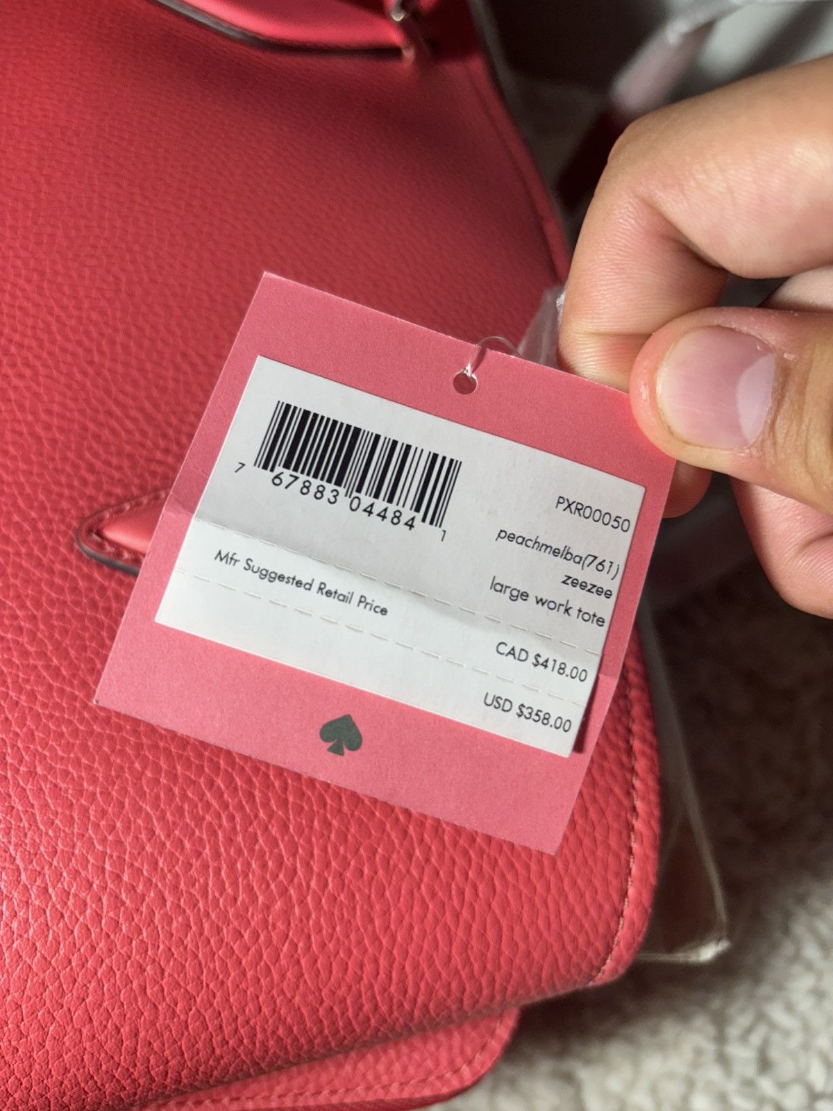 Kate Spade Hot Pink Kate Spade Laptop Bag Size ONE SIZE - 5 Thumbnail