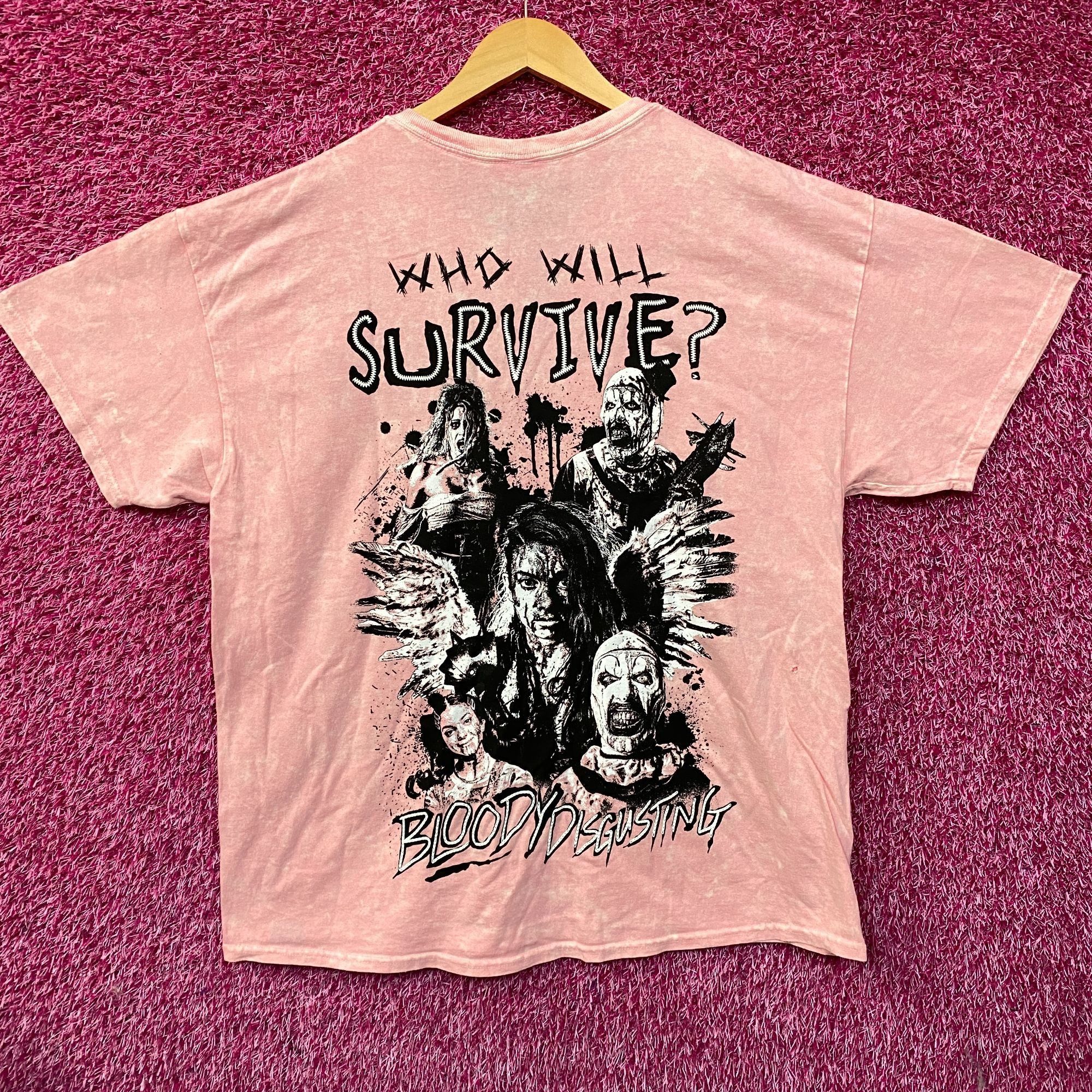 Ripple Junction Bloody Disgusting X Terrifier Art The Clown T-Shirt Large Size US L / EU 52-54 / 3 - 1 Thumbnail