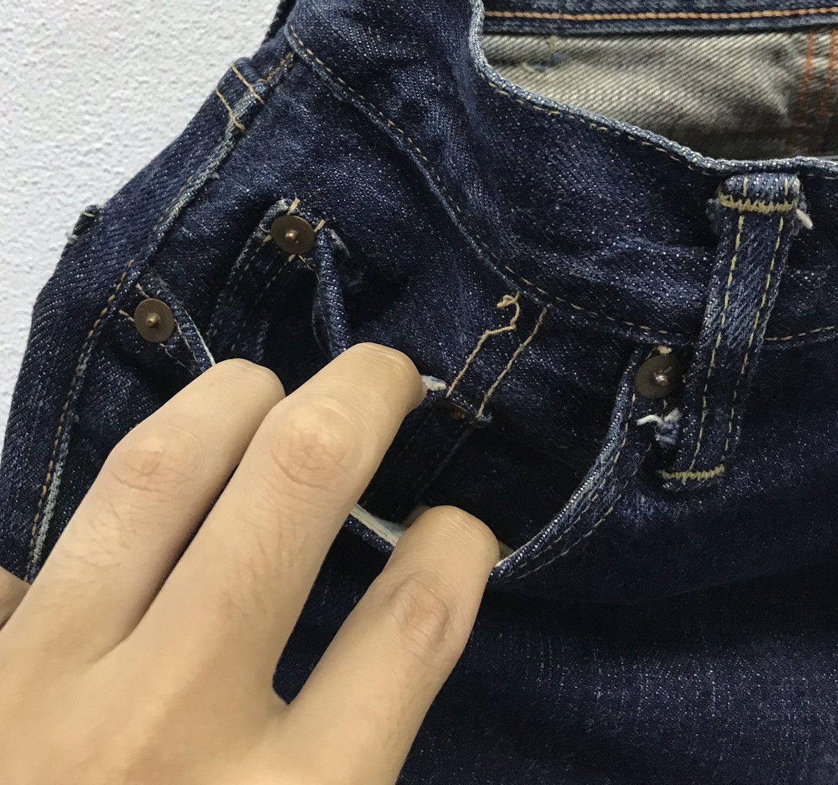 45rpm × Japanese Brand Vintage 45rpm Get At The Root Of Mind Made In Japan Denim Size US 26 / EU 42 - 6 Thumbnail