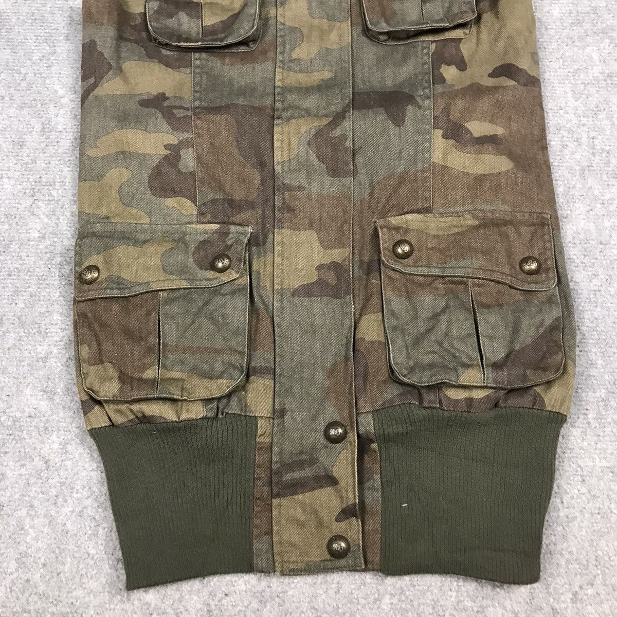 Japanese Brand Rush hour Camo vest punk style japan vest jacket Size M / US 6-8 / IT 42-44 - 3 Thumbnail