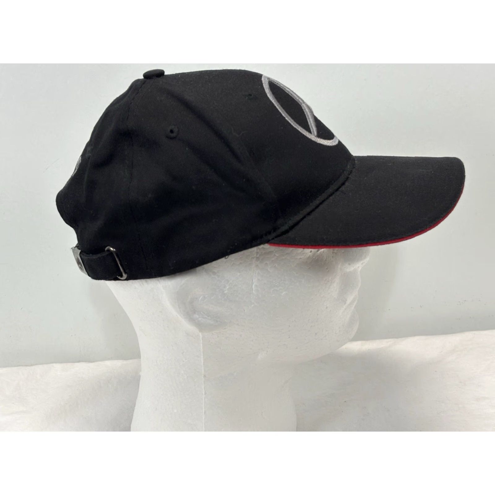 Mercedes-Benz VINTAGE Mercedes-Benz Hat Black Embroidered Emblem Baseball Cap Adjustable Strap Size ONE SIZE - 5 Thumbnail