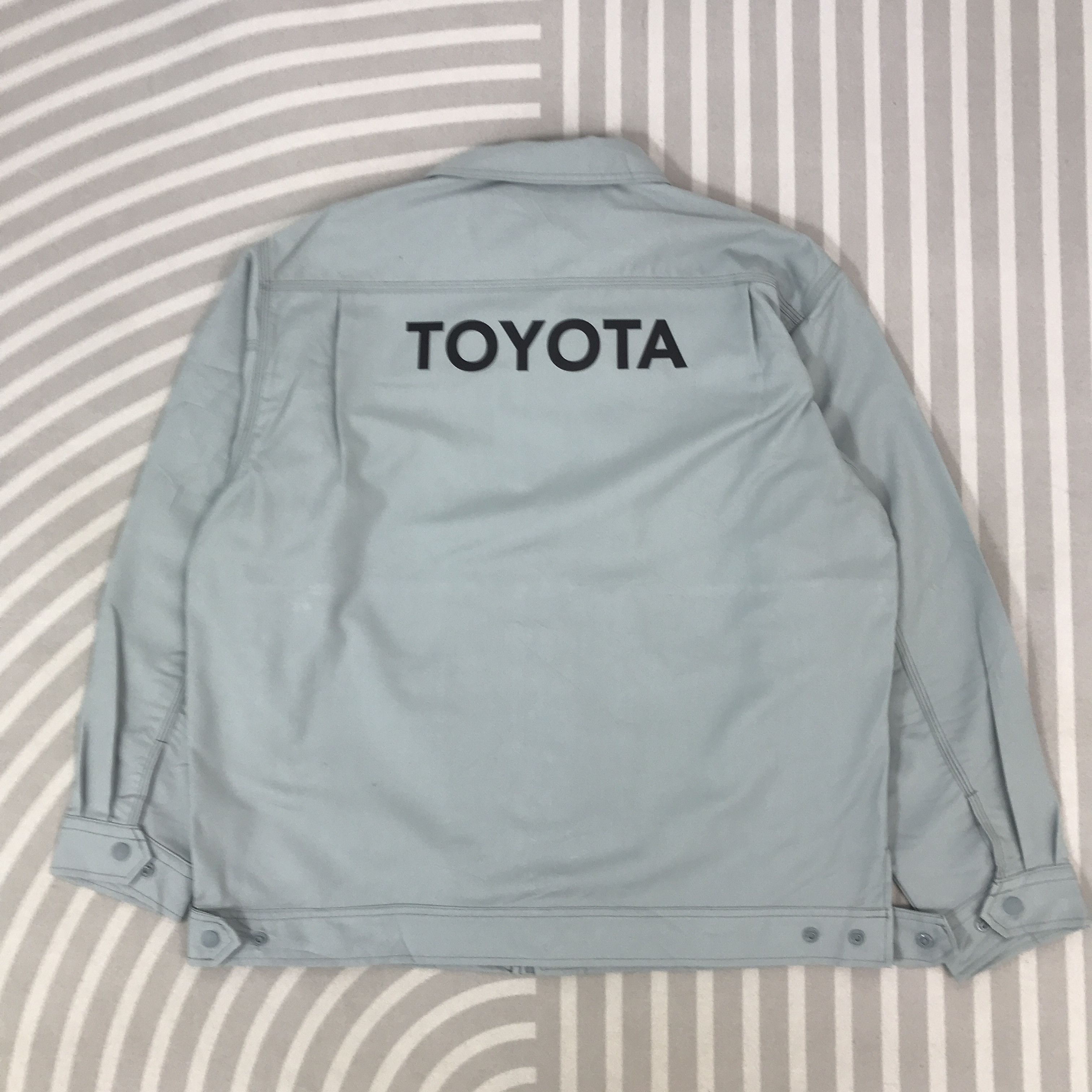 Japanese Brand × Vintage Vintage Toyota Racing motorsport custom Jacket Size US L / EU 52-54 / 3 - 1 Thumbnail