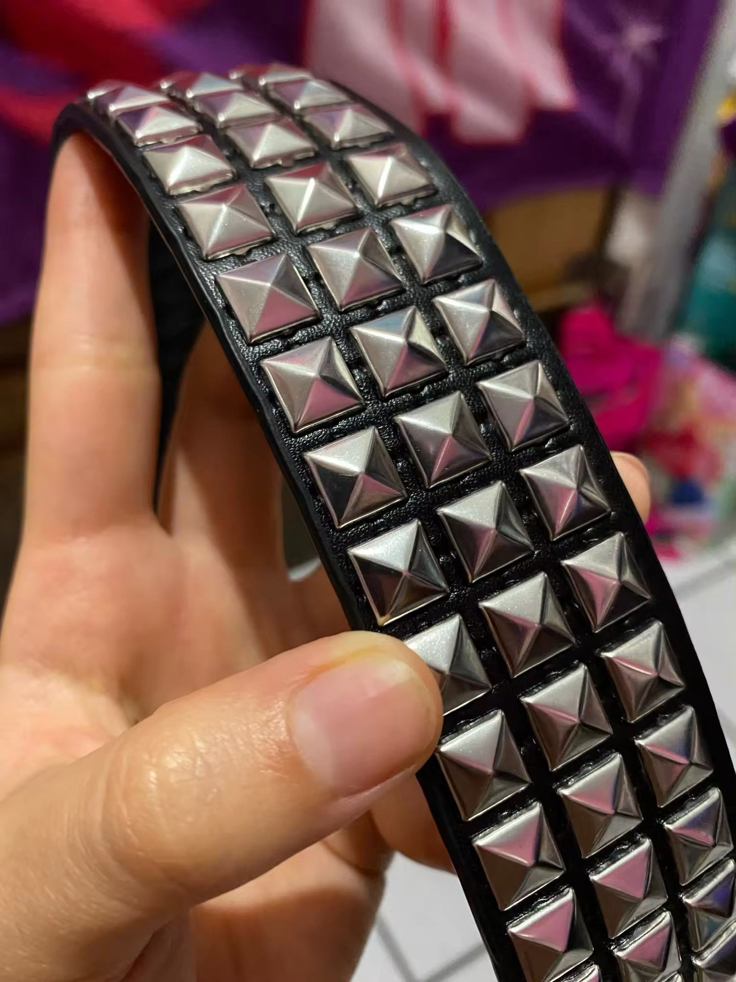 Japanese Brand × Vintage Pyramid Studded Belt (classic) Size ONE SIZE - 5 Thumbnail