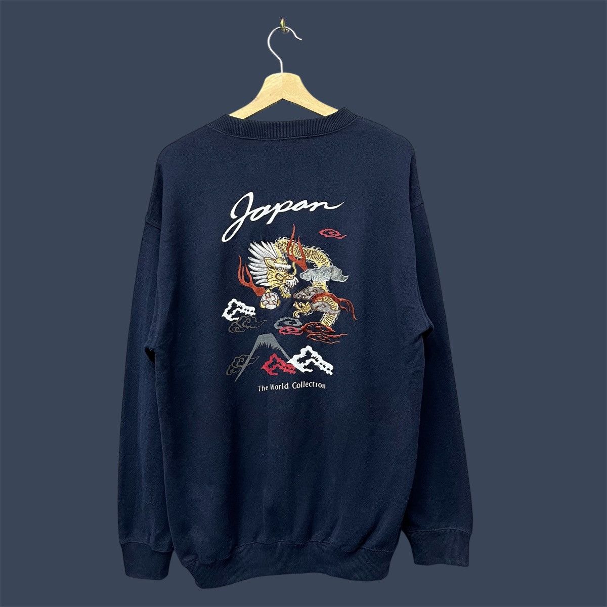 Japanese Brand Sukajan Dragon Japan Sweatshirt Size US XL / EU 56 / 4 - 1 Thumbnail