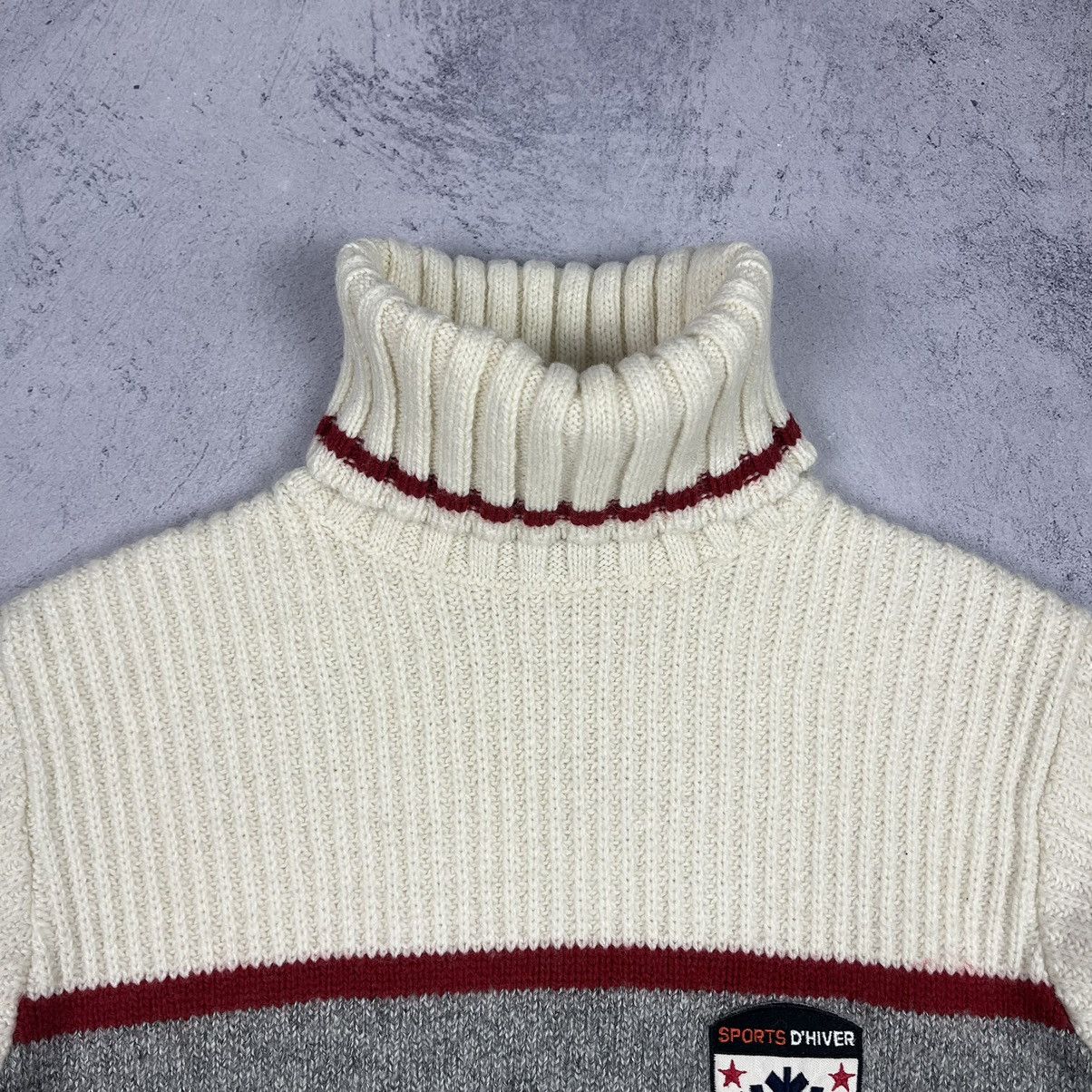 Dolce & Gabbana Vintage Dolce Gabbana y2k cream wool sweater 90’s Size S / US 4 / IT 40 - 6 Thumbnail