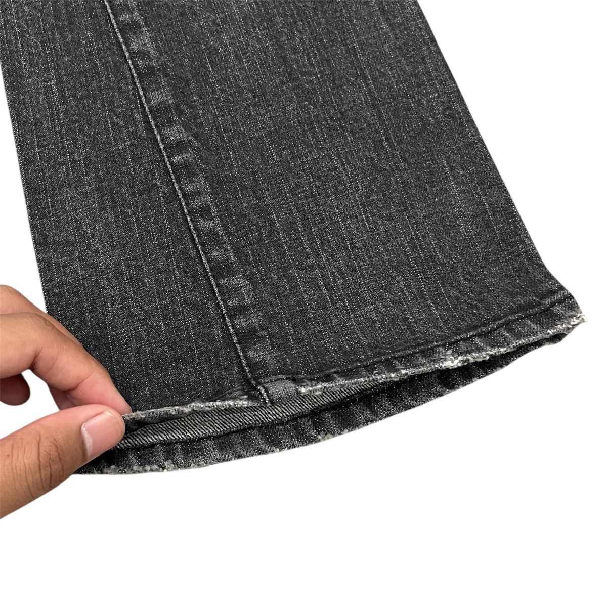 14th Addiction Deep Purple Flared Denim Pant Ifsix Lgb Style Size US 28 / EU 44 - 9 Thumbnail