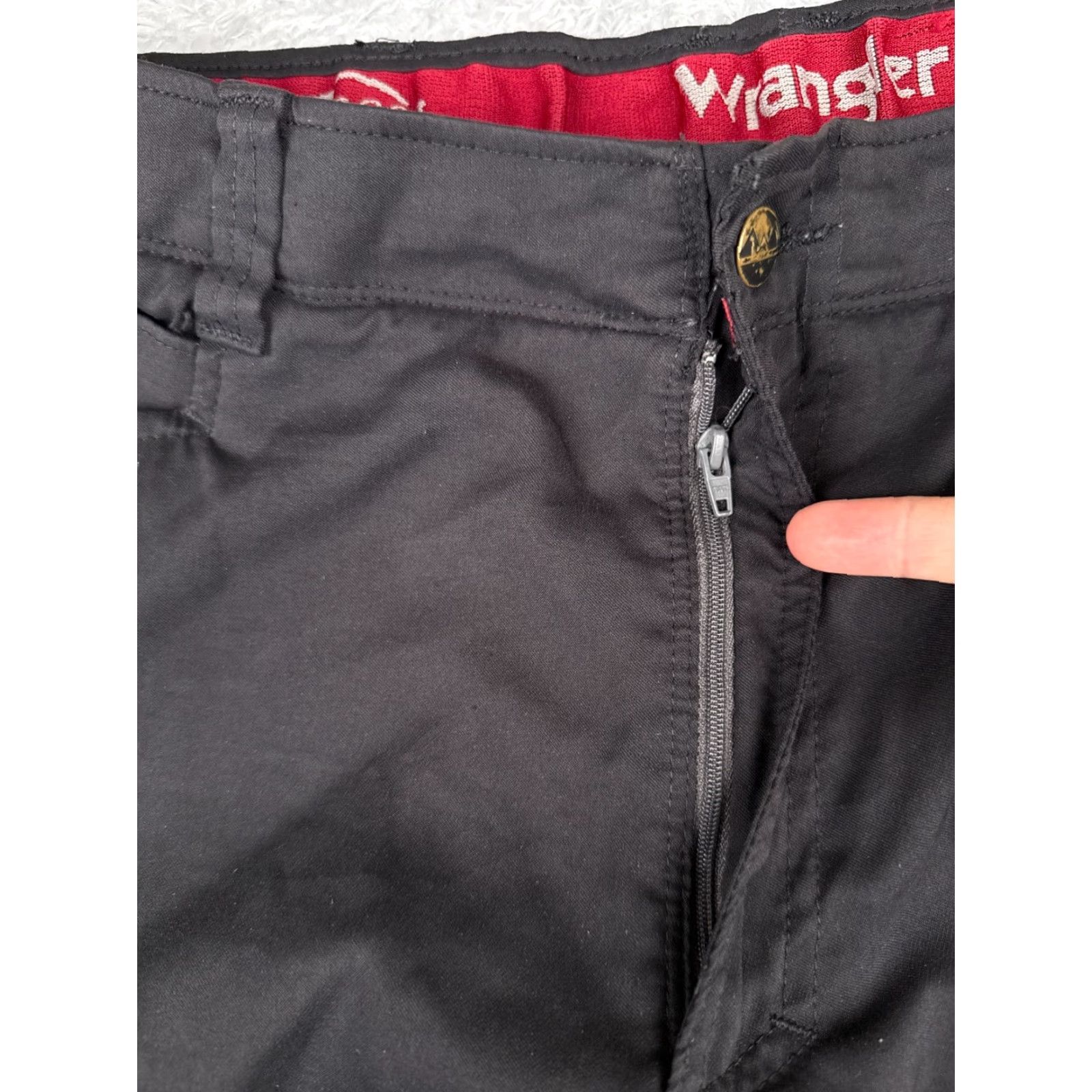 Wrangler Wrangler Pants Men 30 Gray Nylon Blend Cargo 30x30 Adult 30 Straight Leg Size US 30 / EU 46 - 5 Thumbnail
