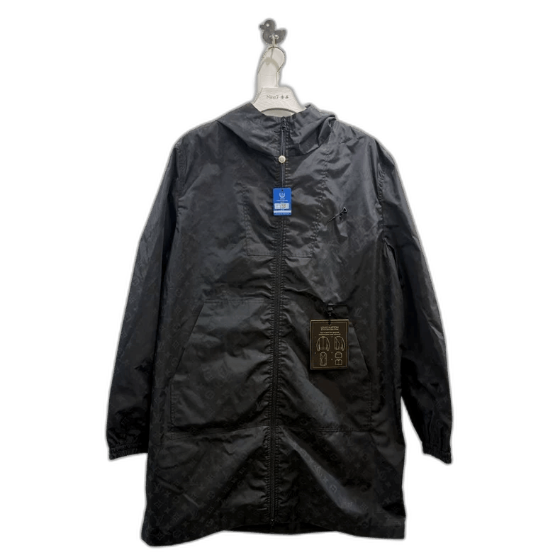 Louis Vuitton LV Louis Vuitton Black Logo Jacket Coat-yf Size US L / EU 52-54 / 3 - 1 Thumbnail