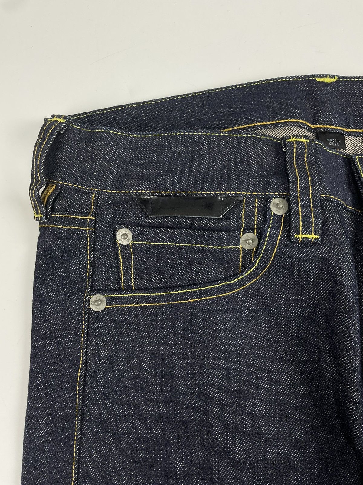 Y-3 Y3 - Yohji Yamamoto Selvedge Raw Denim Size US 30 / EU 46 - 5 Thumbnail