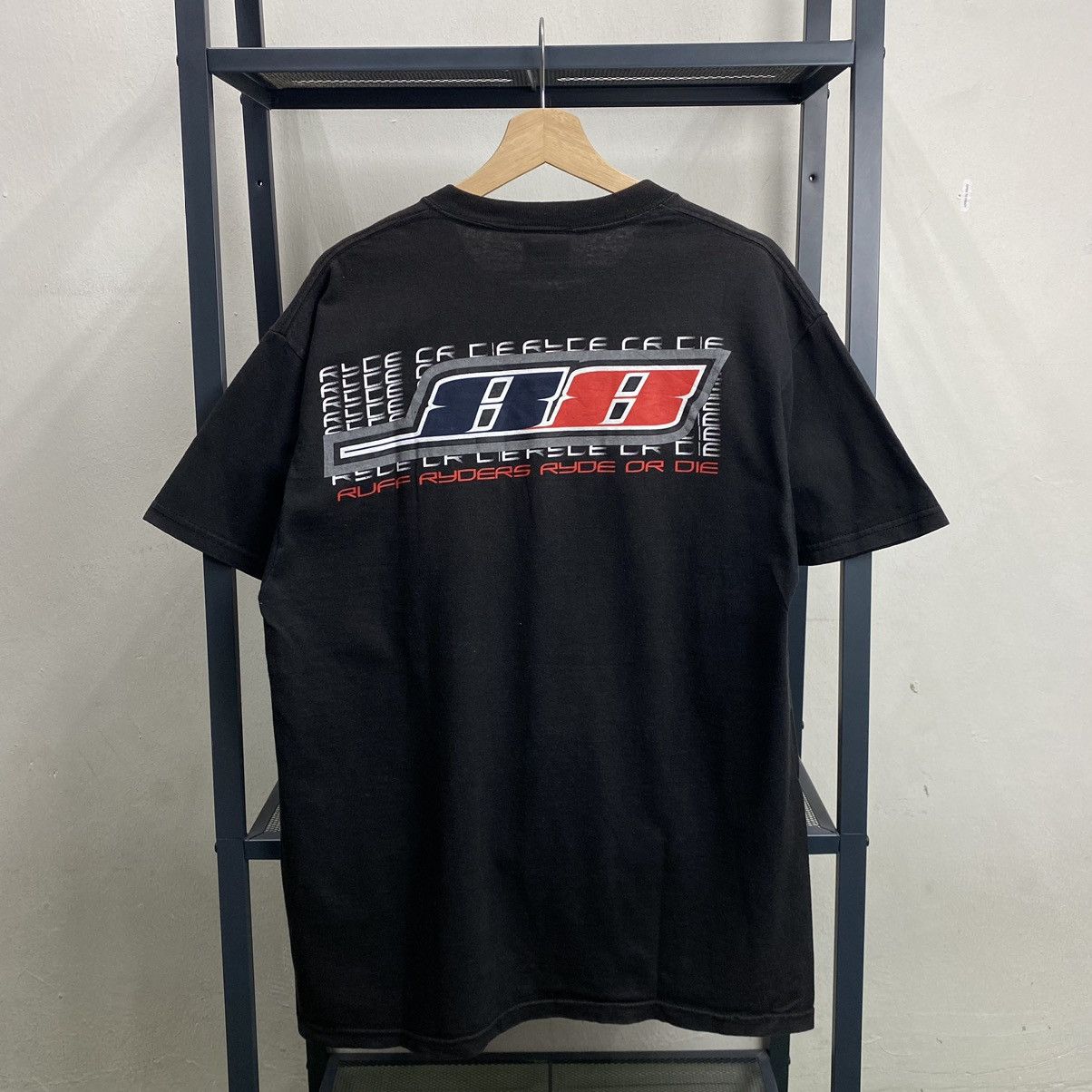 Rap Tees VINTAGE RUFF RYDERS RYDE OR DIE T-Shirt DOUBLE-SIDED Size US L / EU 52-54 / 3 - 2 Thumbnail