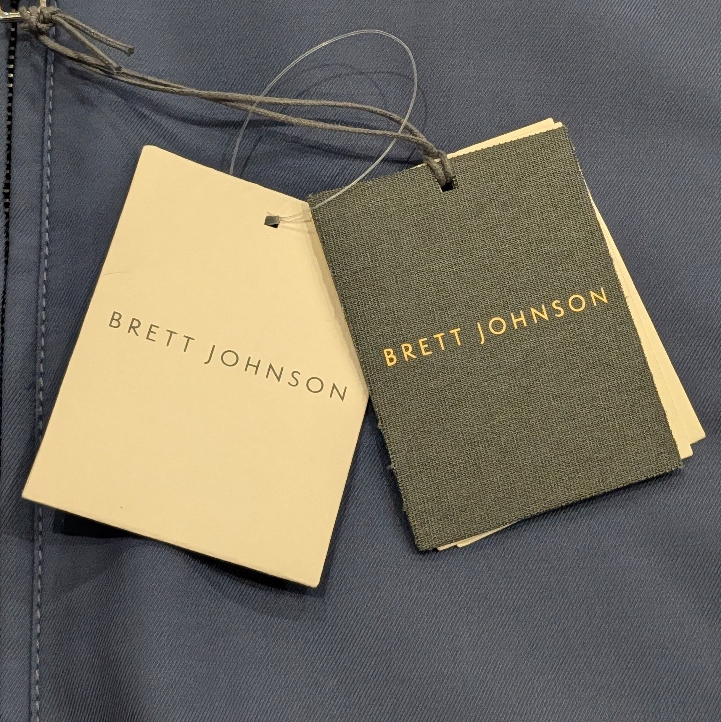 Other Brett Johnson Wool Blend Varsity Jacket Navy 56 US 46 Size US XL / EU 56 / 4 - 10 Thumbnail