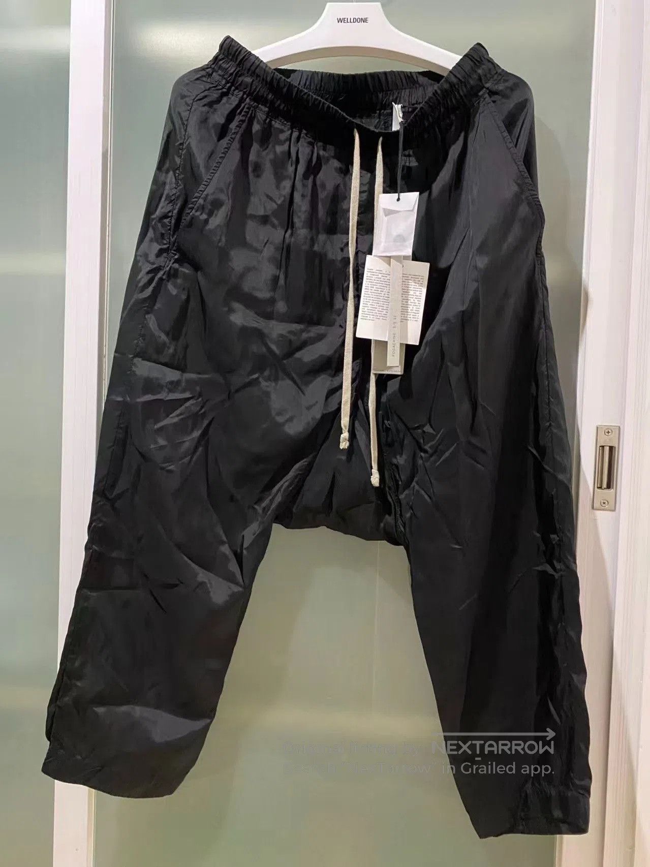 Rick Owens Rick Owens Drawstring Harem Casual Pants. Size US 32 / EU 48 - 1 Thumbnail