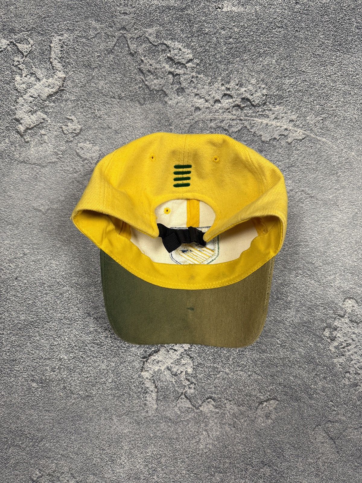 Vintage Vintage Brazil FIFA World Cup Soccer Cap Brasil Hat Size ONE SIZE - 4 Thumbnail